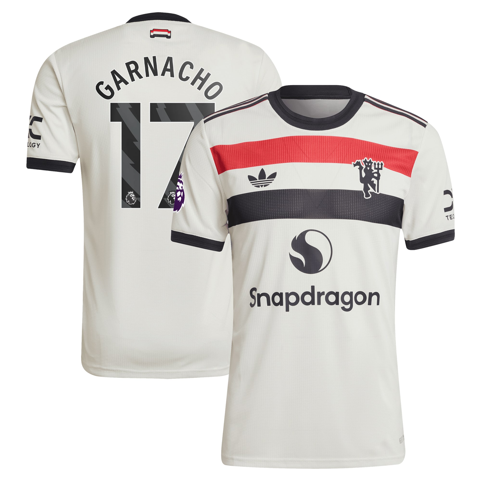 Alejandro Garnacho Manchester United Originals 2024/25 Third Jersey - Cream-ProSportsKit
