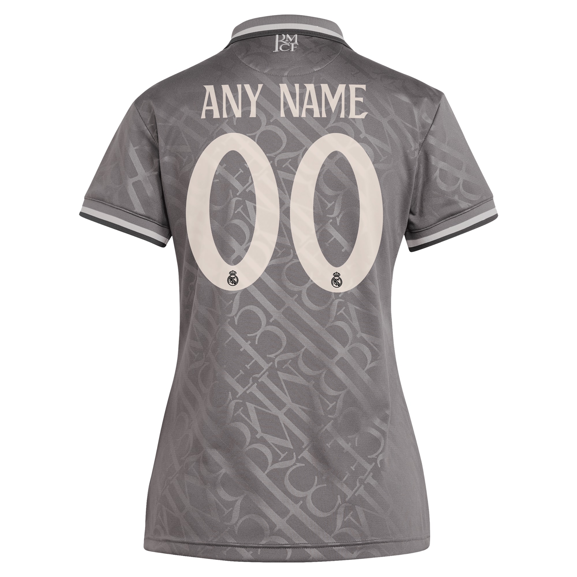 Real Madrid Originals Women's 2024/25 Third Replica Custom Jersey - Charcoal-ProSportsKit