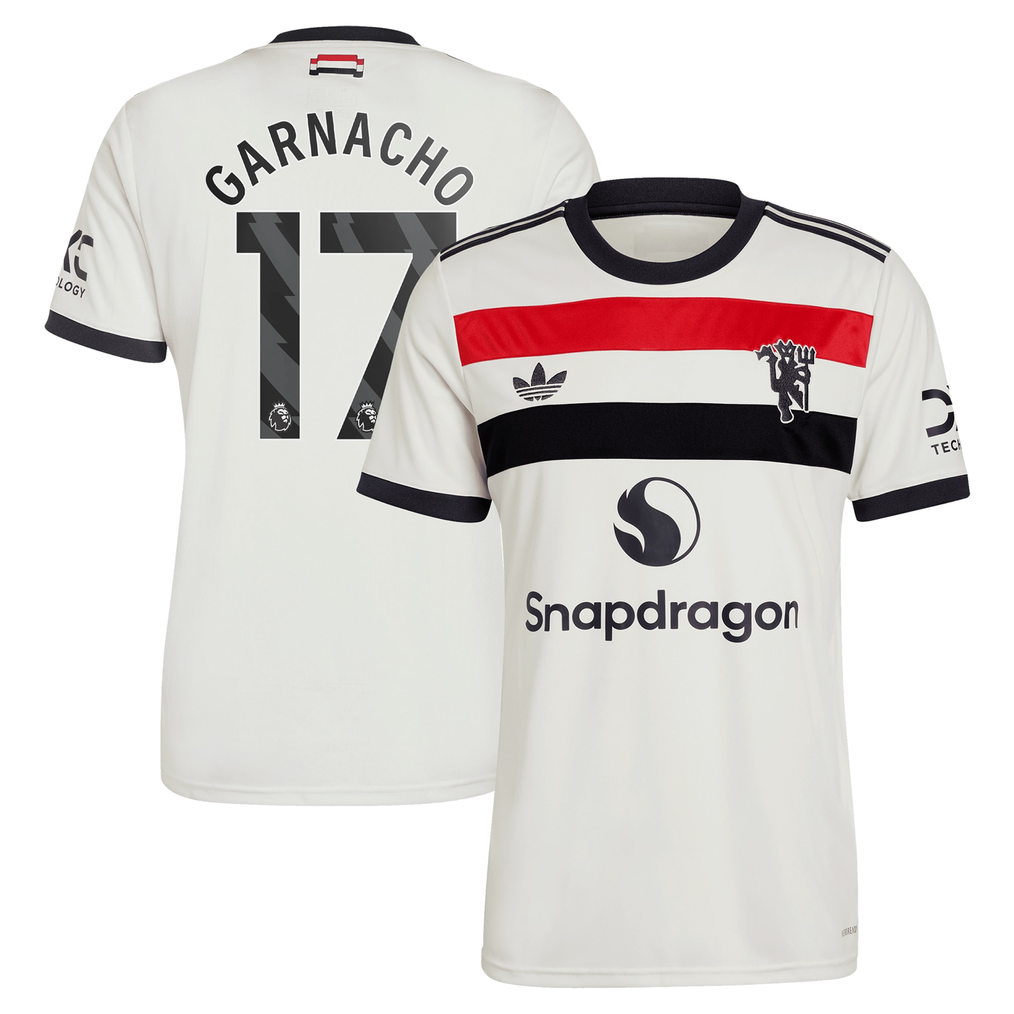 Alejandro Garnacho Manchester United Originals 2024/25 Third Replica Jersey - Cream-ProSportsKit