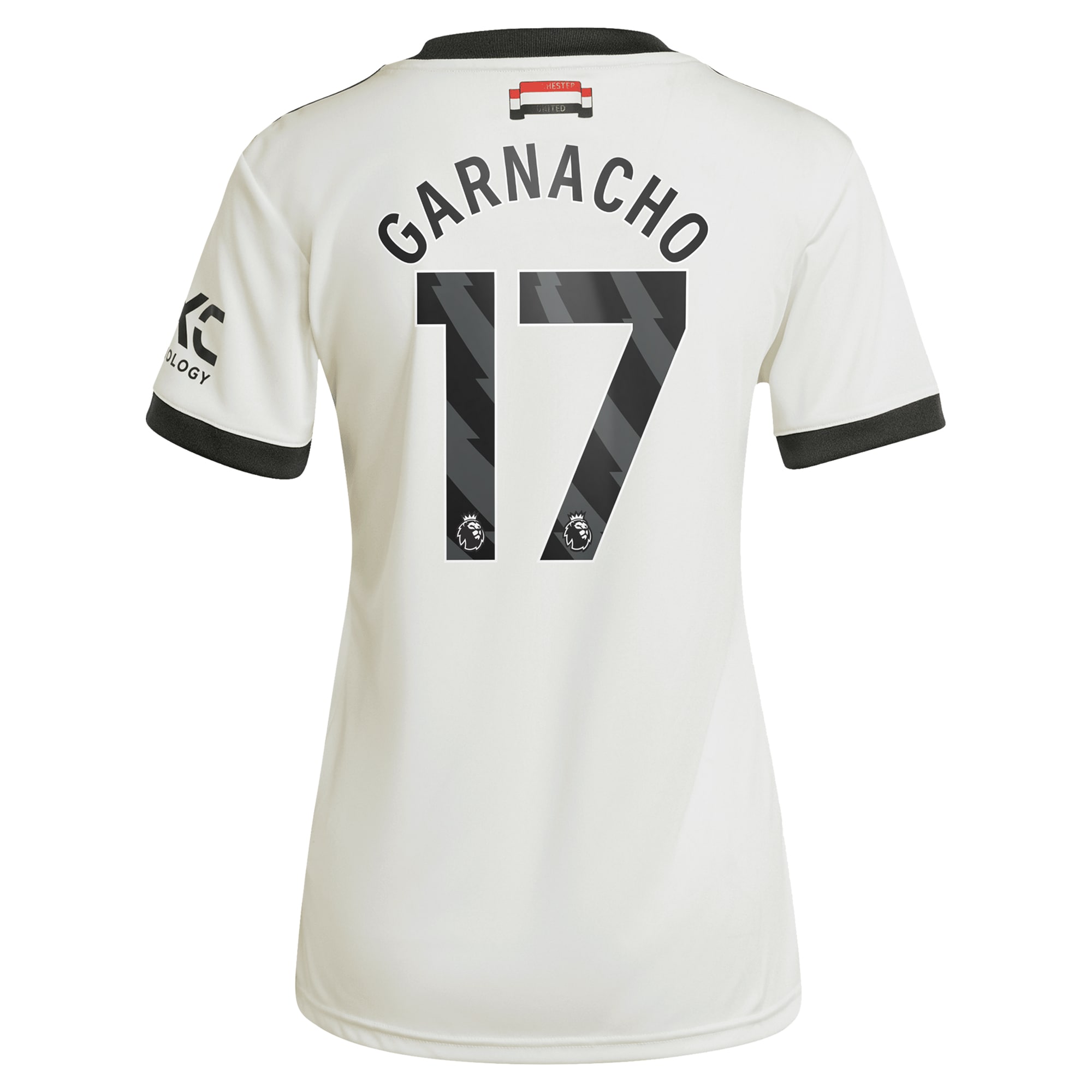 Alejandro Garnacho Manchester United Originals Women's 2024/25 Third Replica Jersey - Cream-ProSportsKit