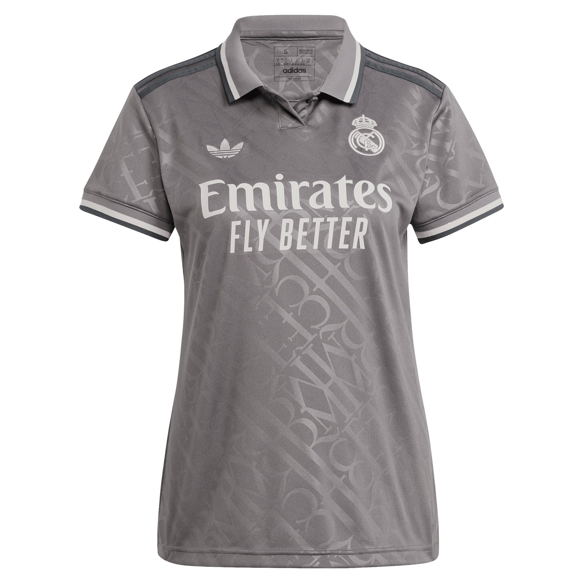 Vini Jr. Real Madrid Originals Women's 2024/25 Third Replica Player Jersey - Charcoal-ProSportsKit