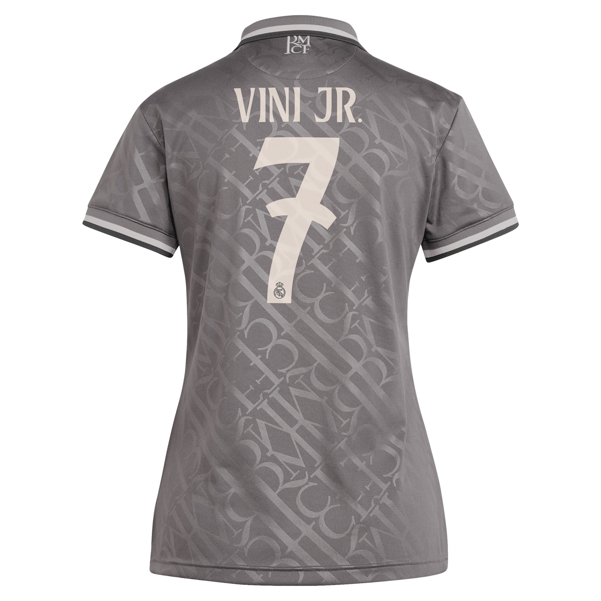 Vini Jr. Real Madrid Originals Women's 2024/25 Third Replica Player Jersey - Charcoal-ProSportsKit