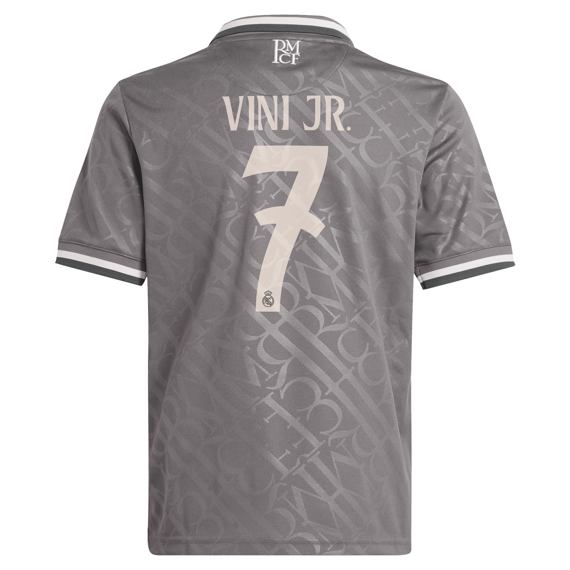 Vini Jr. Real Madrid Originals Youth 2024/25 Third Replica Player Jersey - Charcoal-ProSportsKit