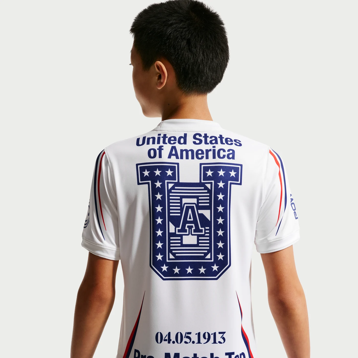 USMNT x VAA Youth 2026 Dri-FIT Pre-Match Top - White-ProSportsKit