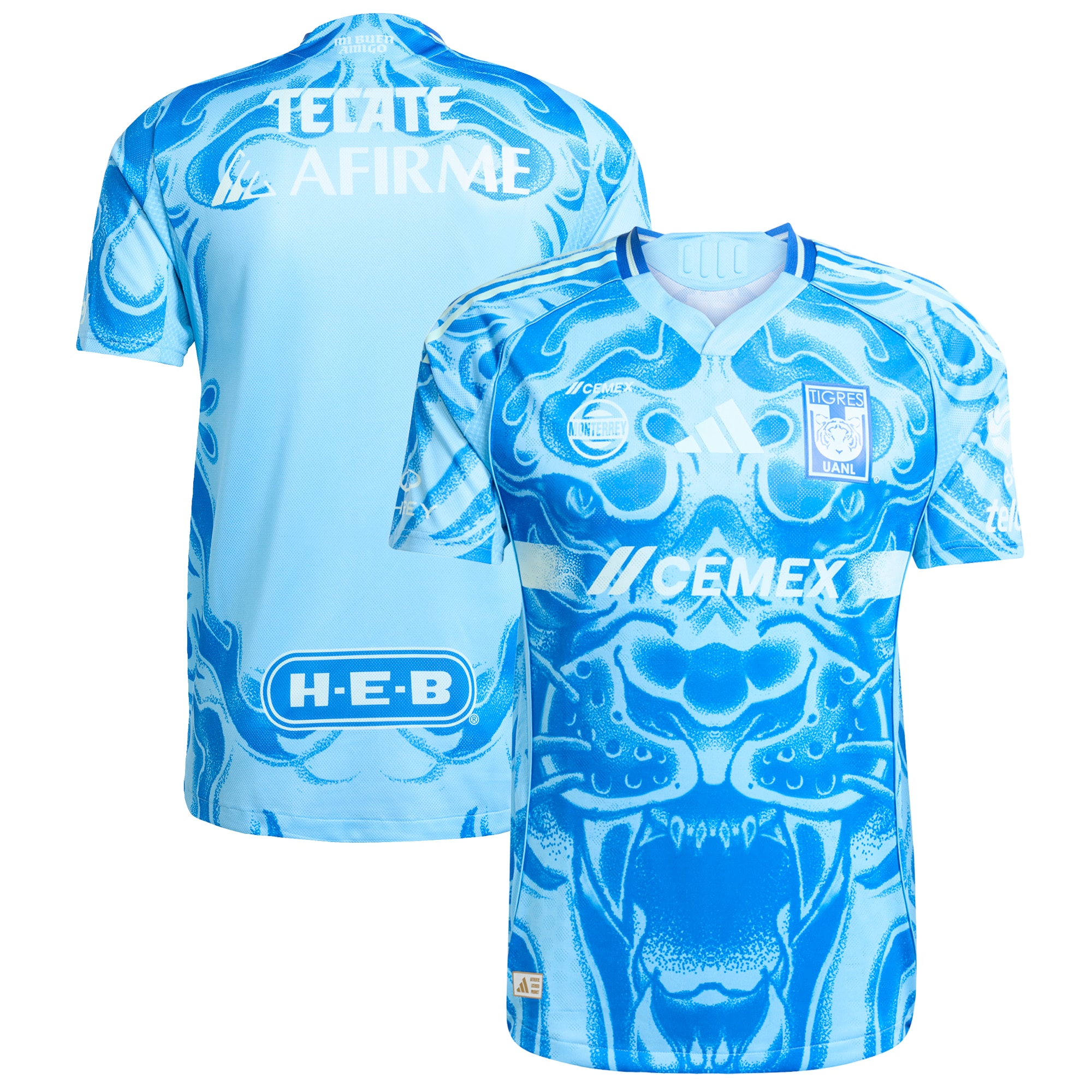 Tigres UANL 2025/26 Away Jersey - Blue-ProSportsKit