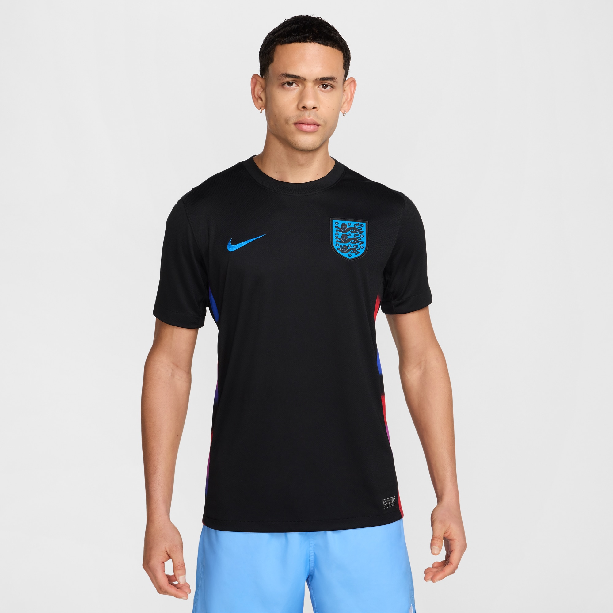 England Women's National Team 2025/26 Away Replica Jersey - Black-ProSportsKit