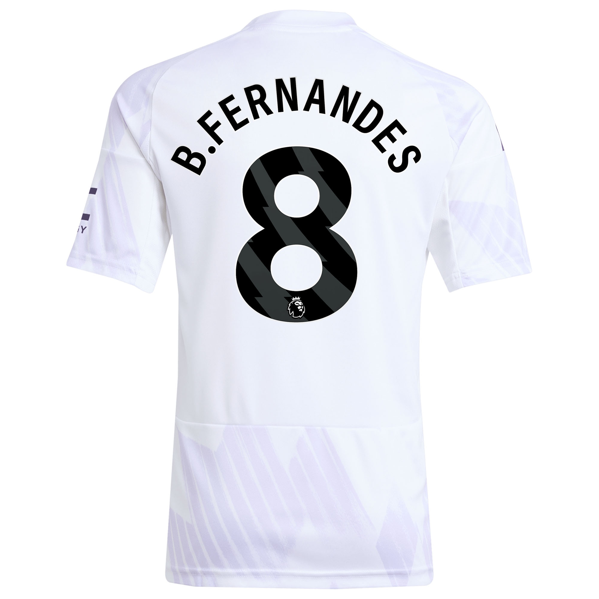 Bruno Fernandes Manchester United Youth 2025/26 Away Replica Player Jersey - White-ProSportsKit