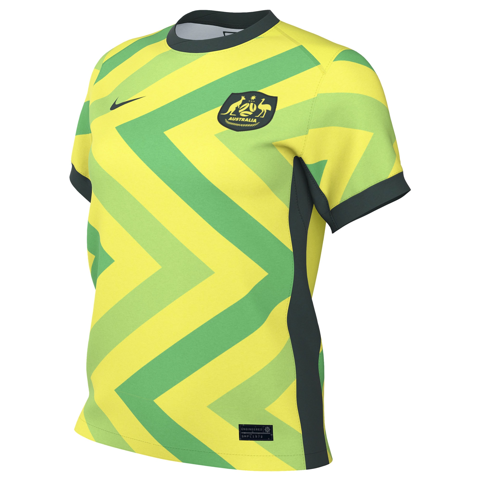 Australia National Team Women's 2025/26 Home Replica Jersey - Yellow-ProSportsKit