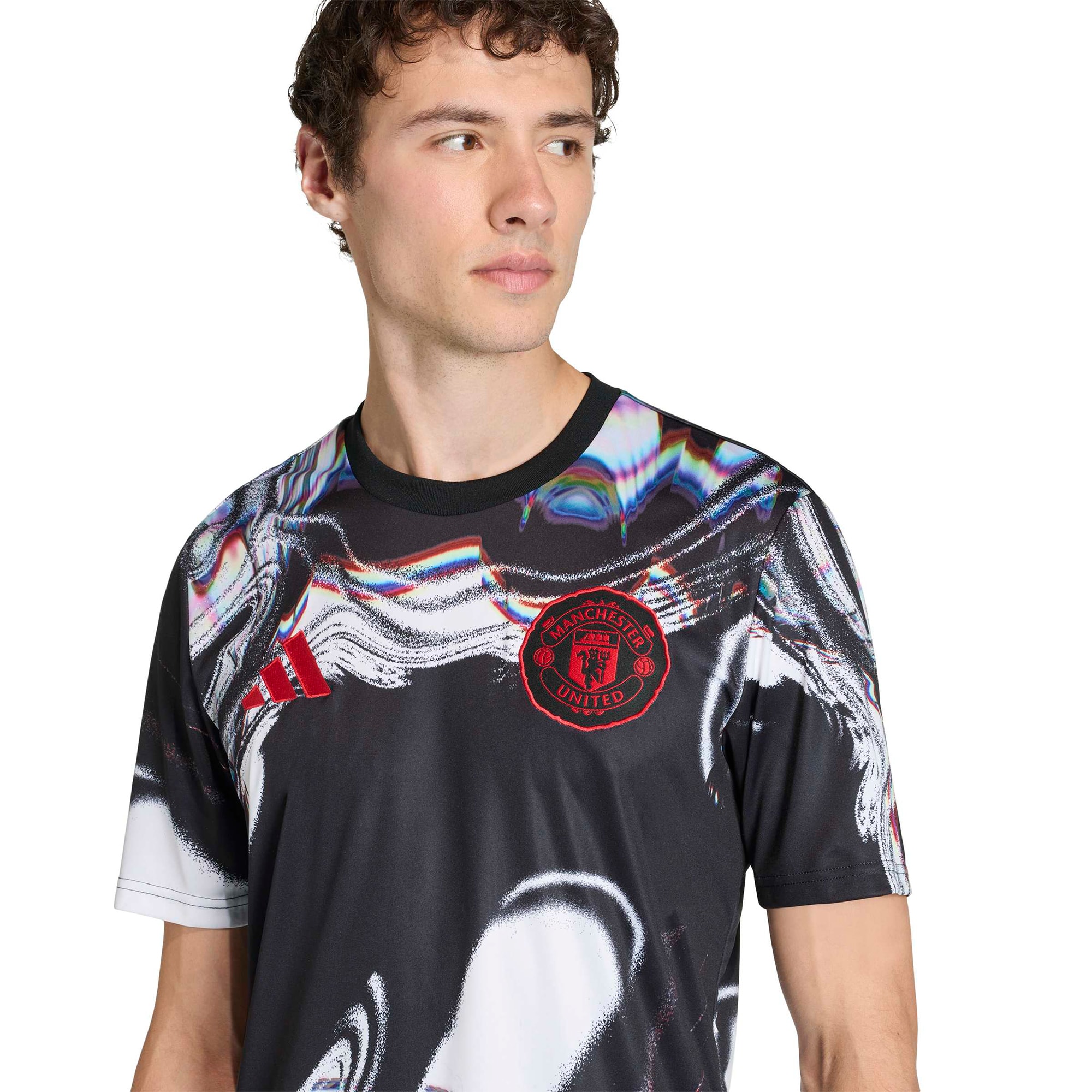 Manchester United 2025/26 Pre-Match Training Jersey - Black-ProSportsKit