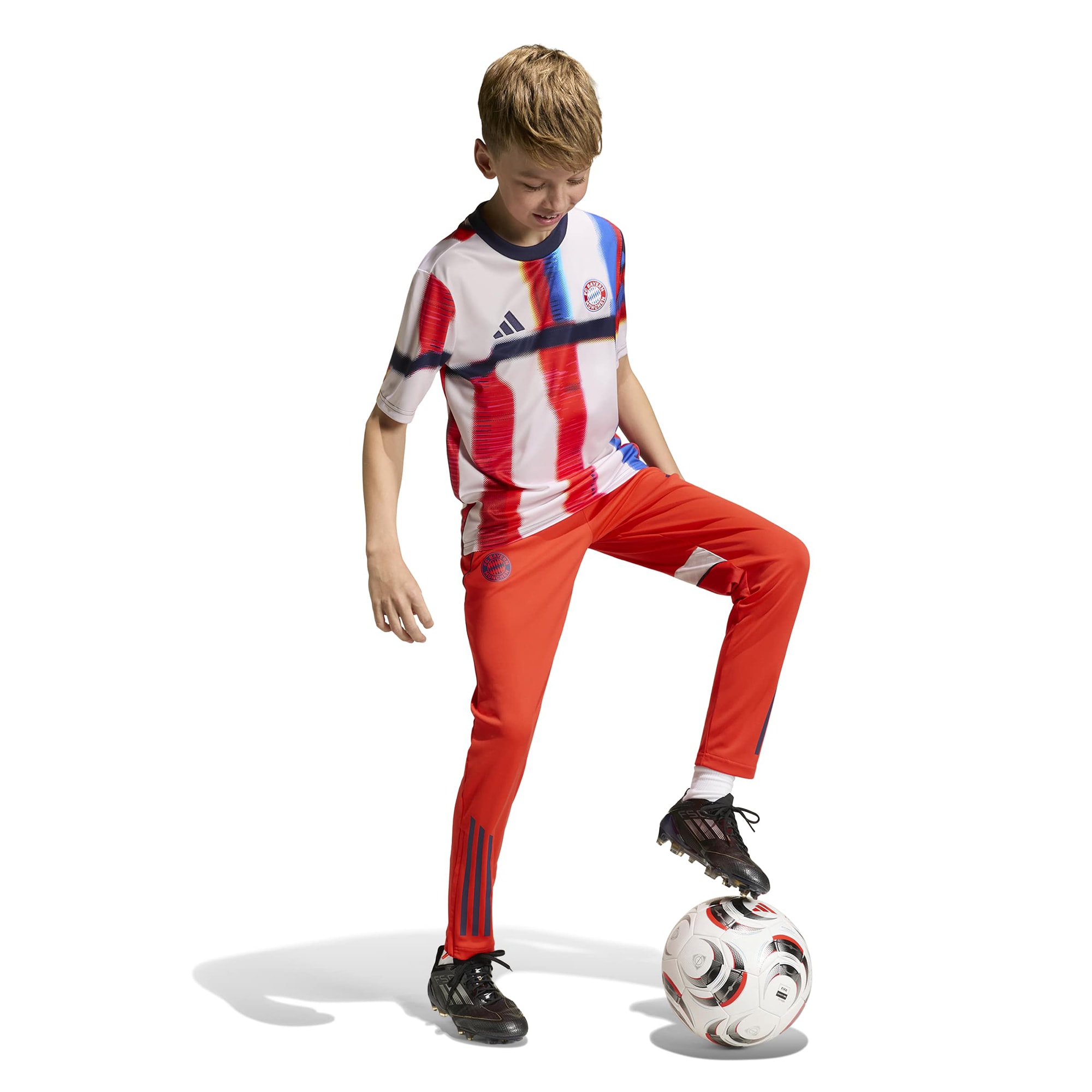 Bayern Munich Youth 2025/26 Pre-Match Training Jersey - Navy-ProSportsKit