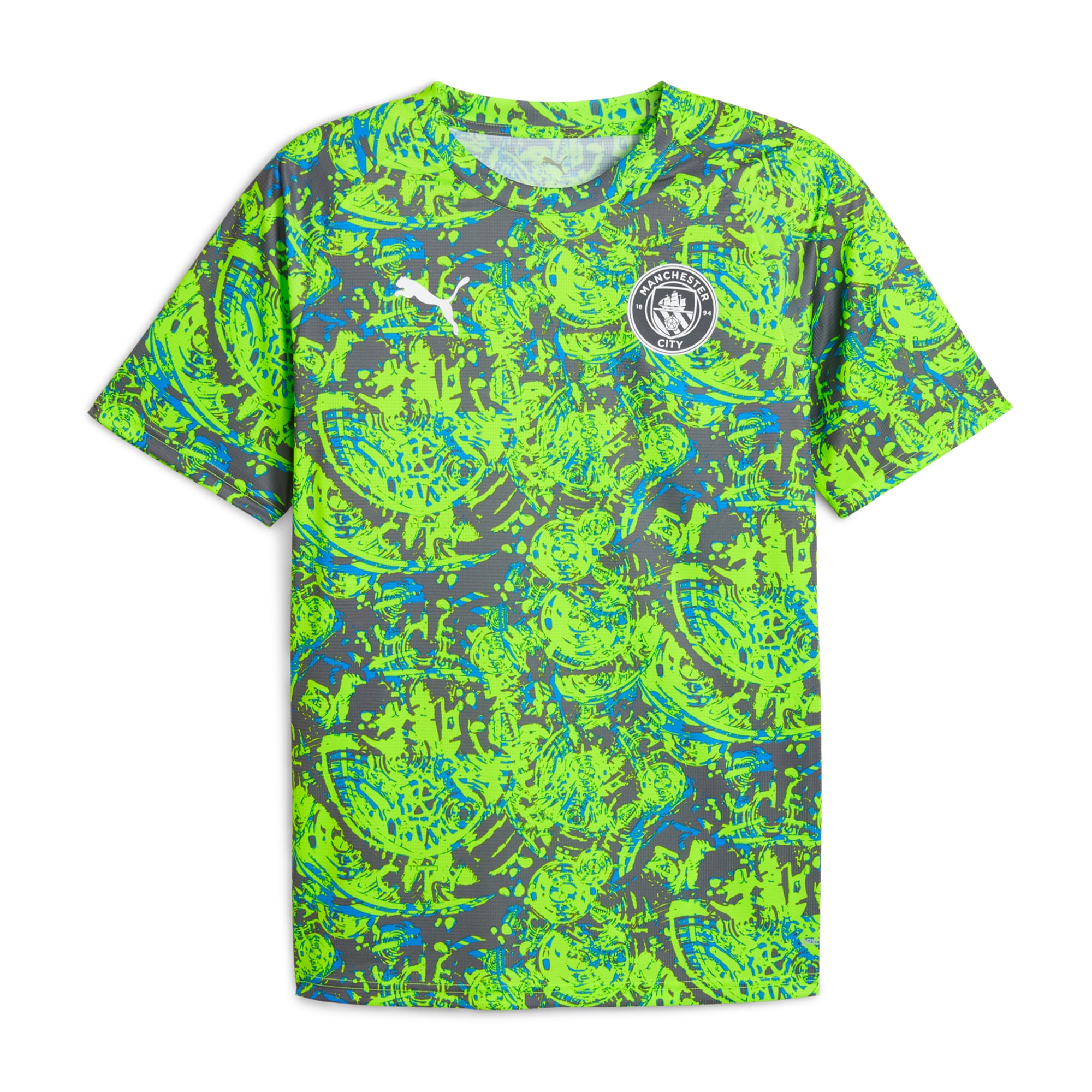 Manchester City 2025/26 Pre-Match Training Jersey - Green-ProSportsKit