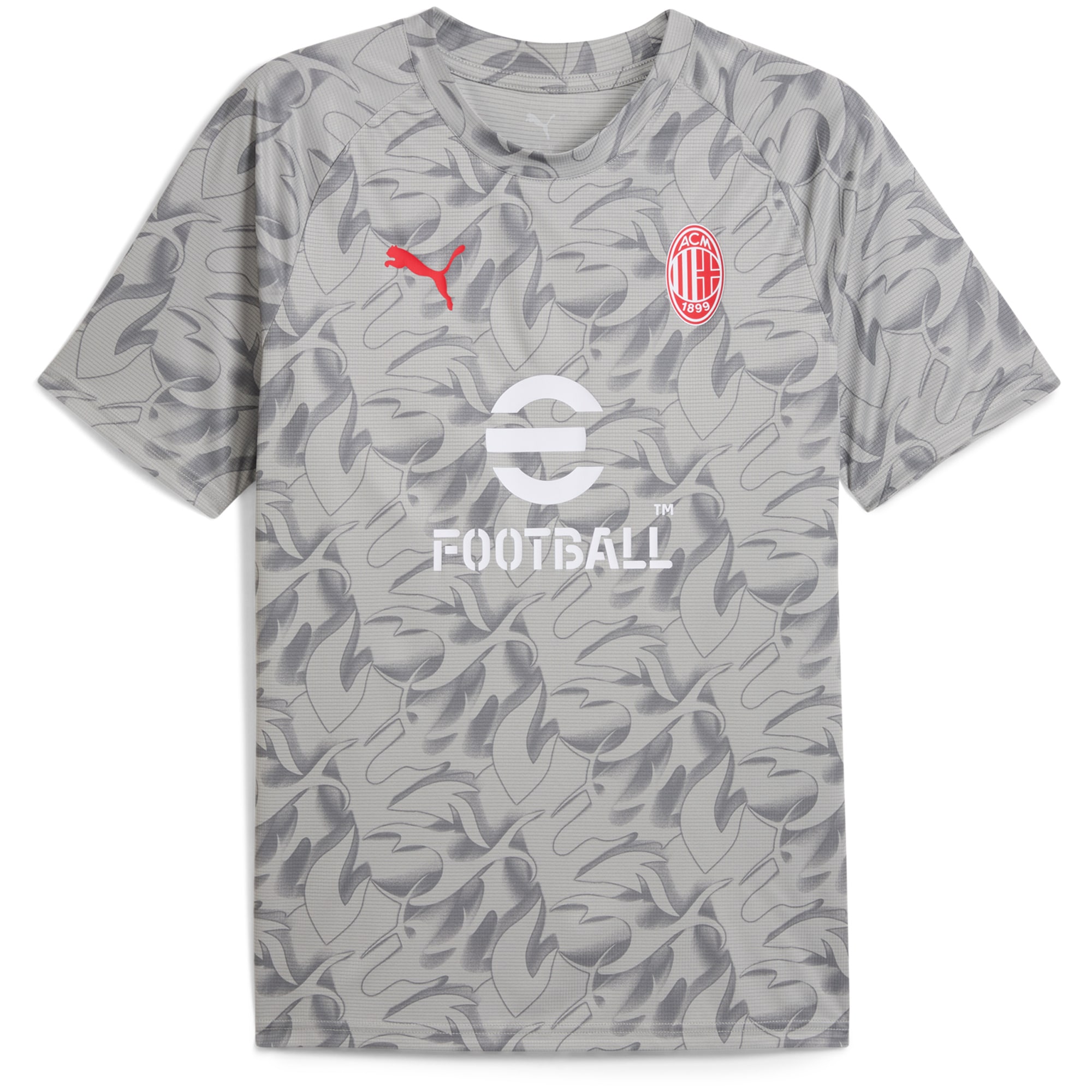 AC Milan 2025/26 Pre-Match Training Jersey - Gray-ProSportsKit
