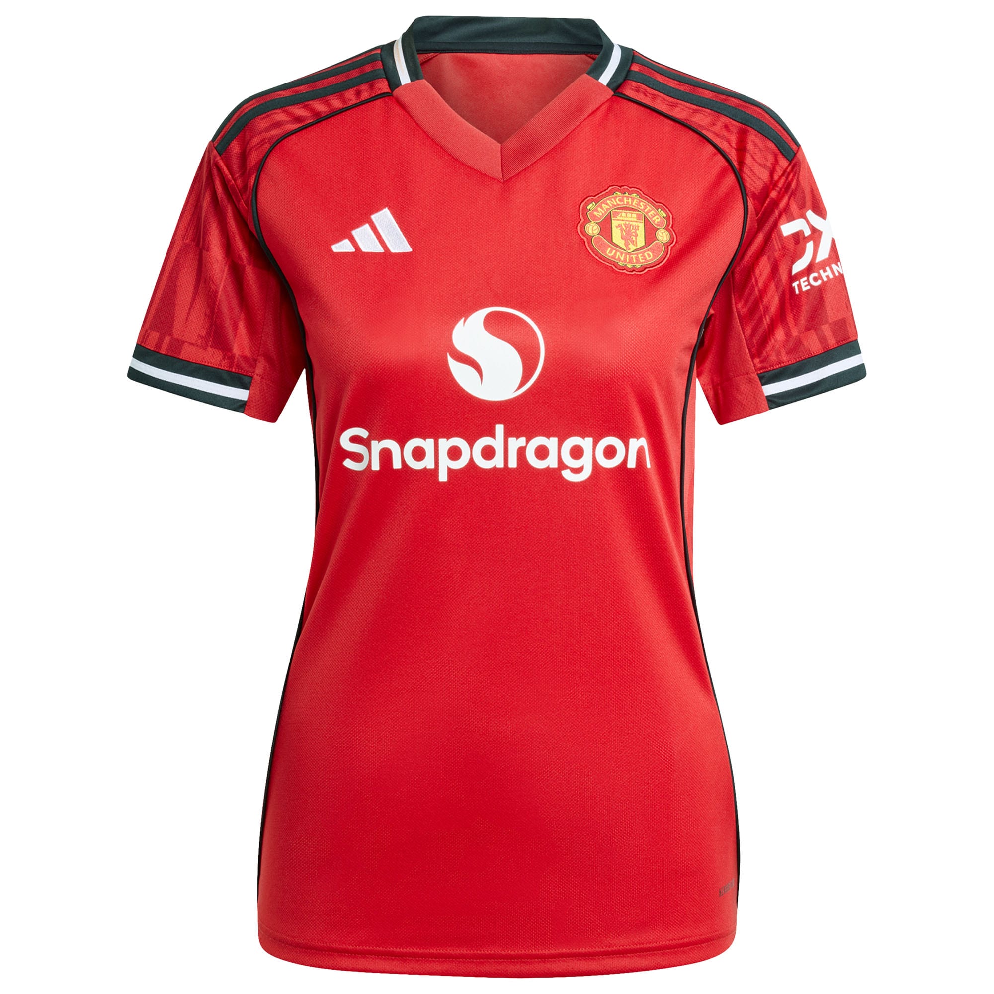 Kobbie Mainoo Manchester United Women's Home 2025/26 Replica Player Jersey - Red-ProSportsKit