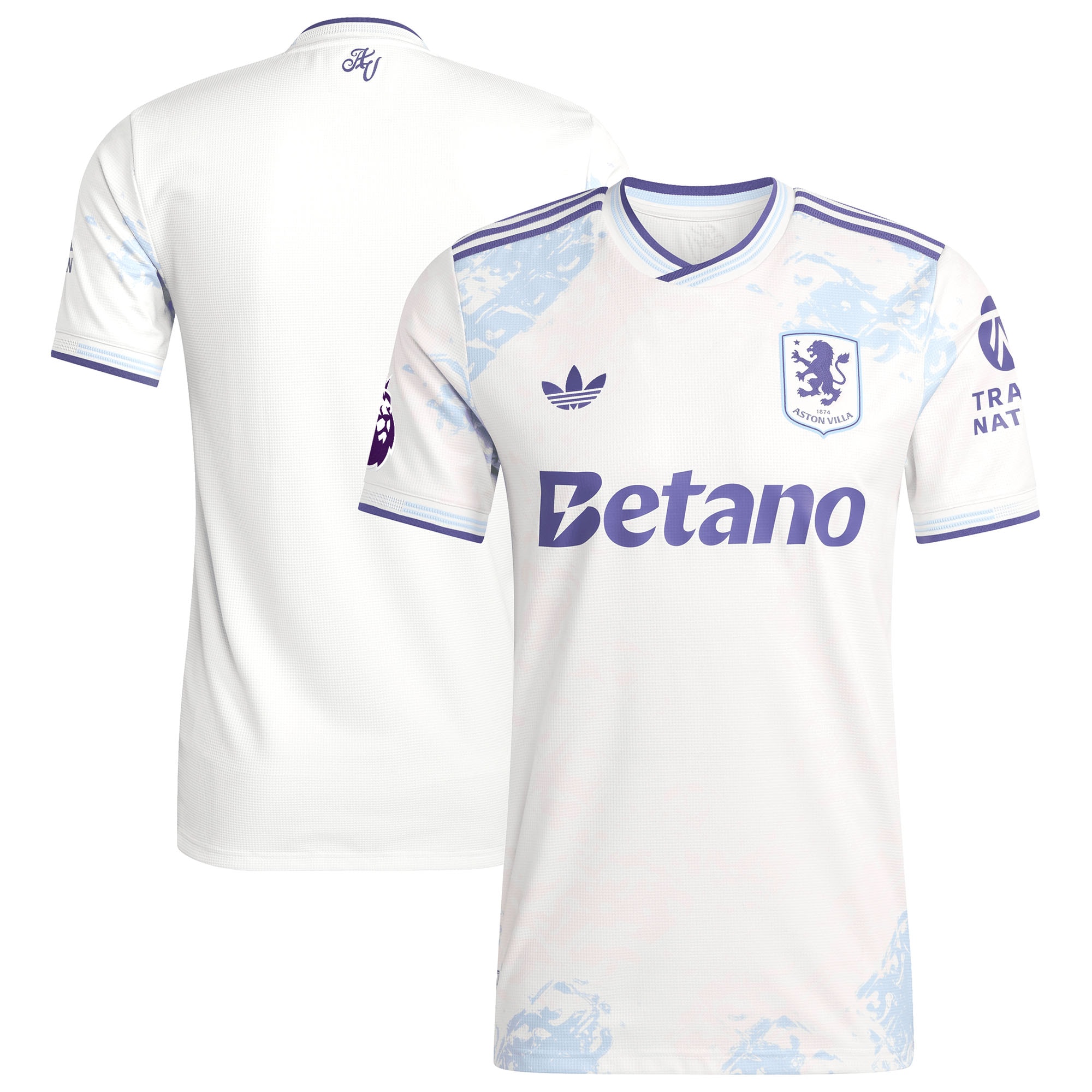 Aston Villa 2025/26 Third Jersey - White-ProSportsKit