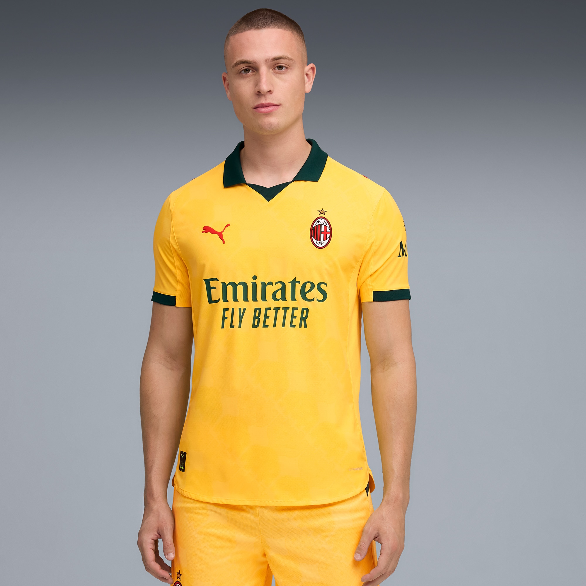 AC Milan 2025/26 Third Jersey - Yellow-ProSportsKit