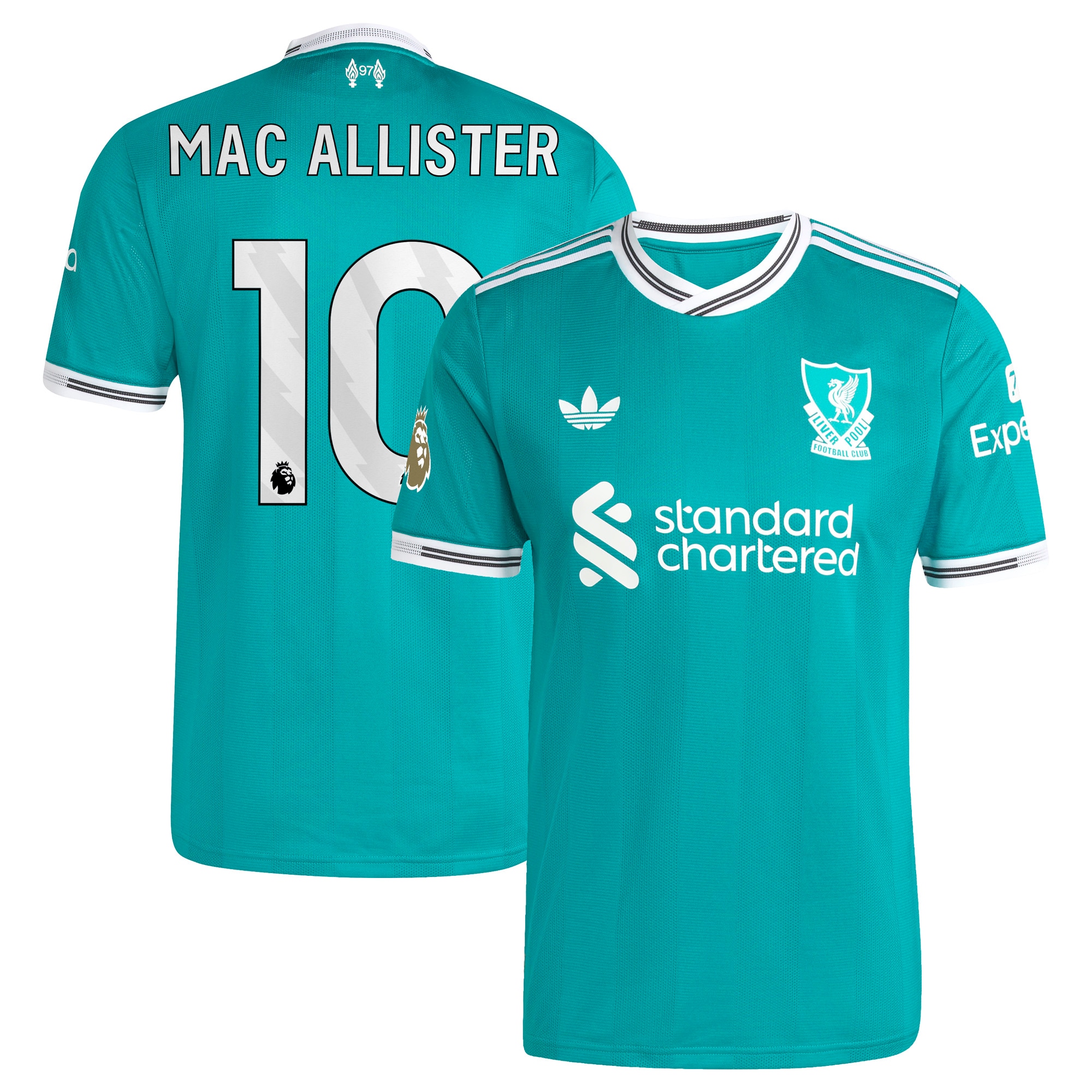 Alexis Mac Allister Liverpool 2025/26 Third Player Jersey - Green-ProSportsKit