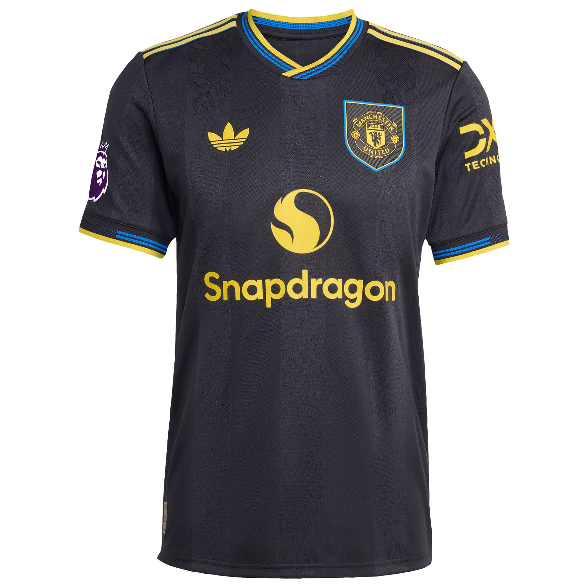 Manchester United 2025/26 Third Custom Jersey - Black-ProSportsKit