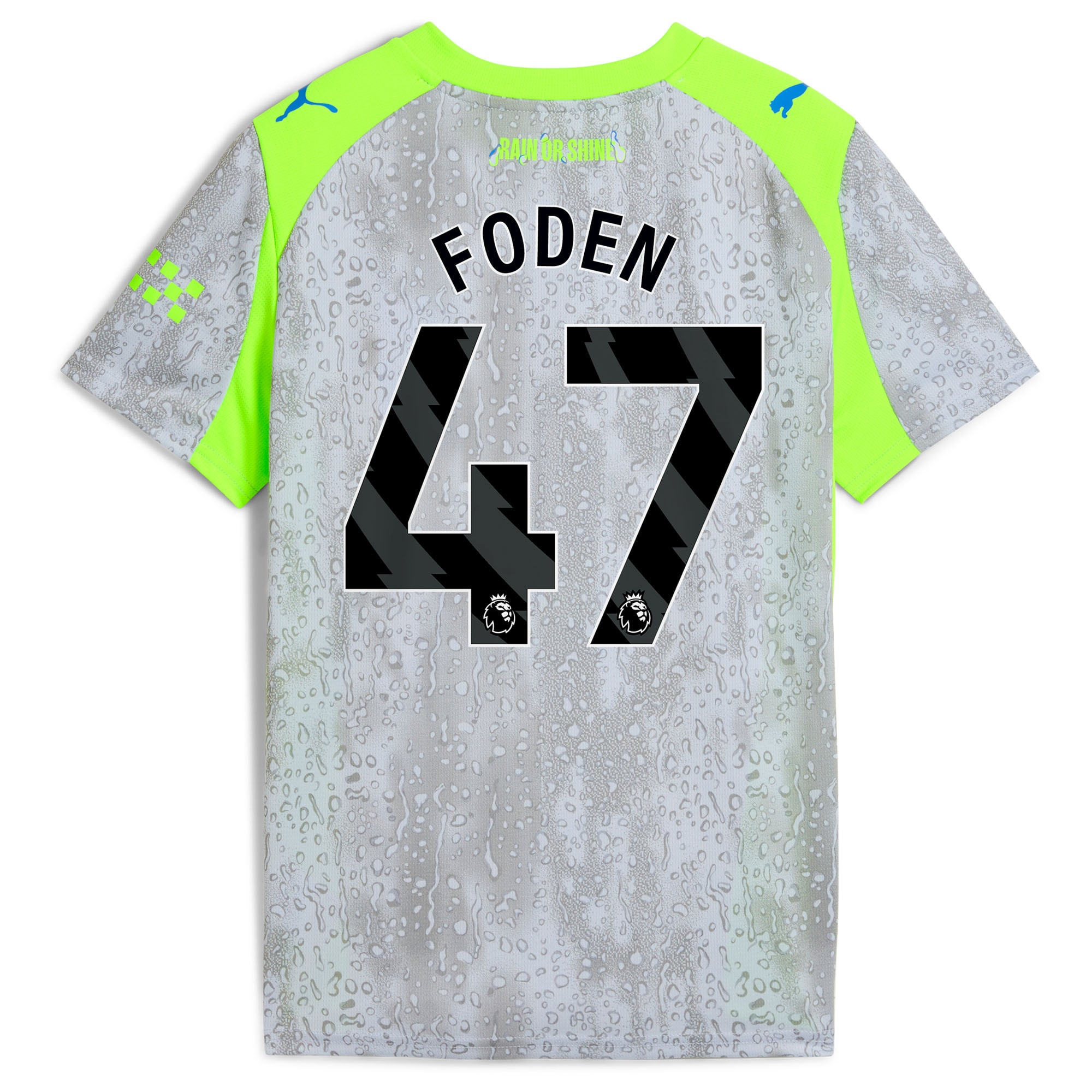 Manchester City Youth 2025/26 Third Replica Jersey - Green/Neon Green-ProSportsKit