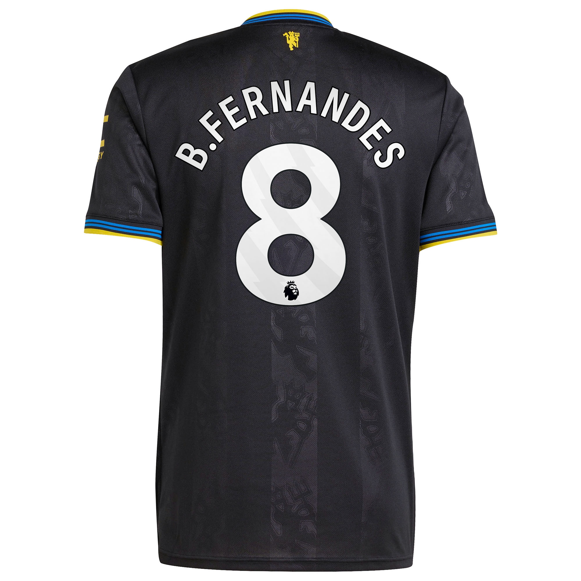 Bruno Fernandes Manchester United 2025/26 Third Replica Player Jersey - Black-ProSportsKit