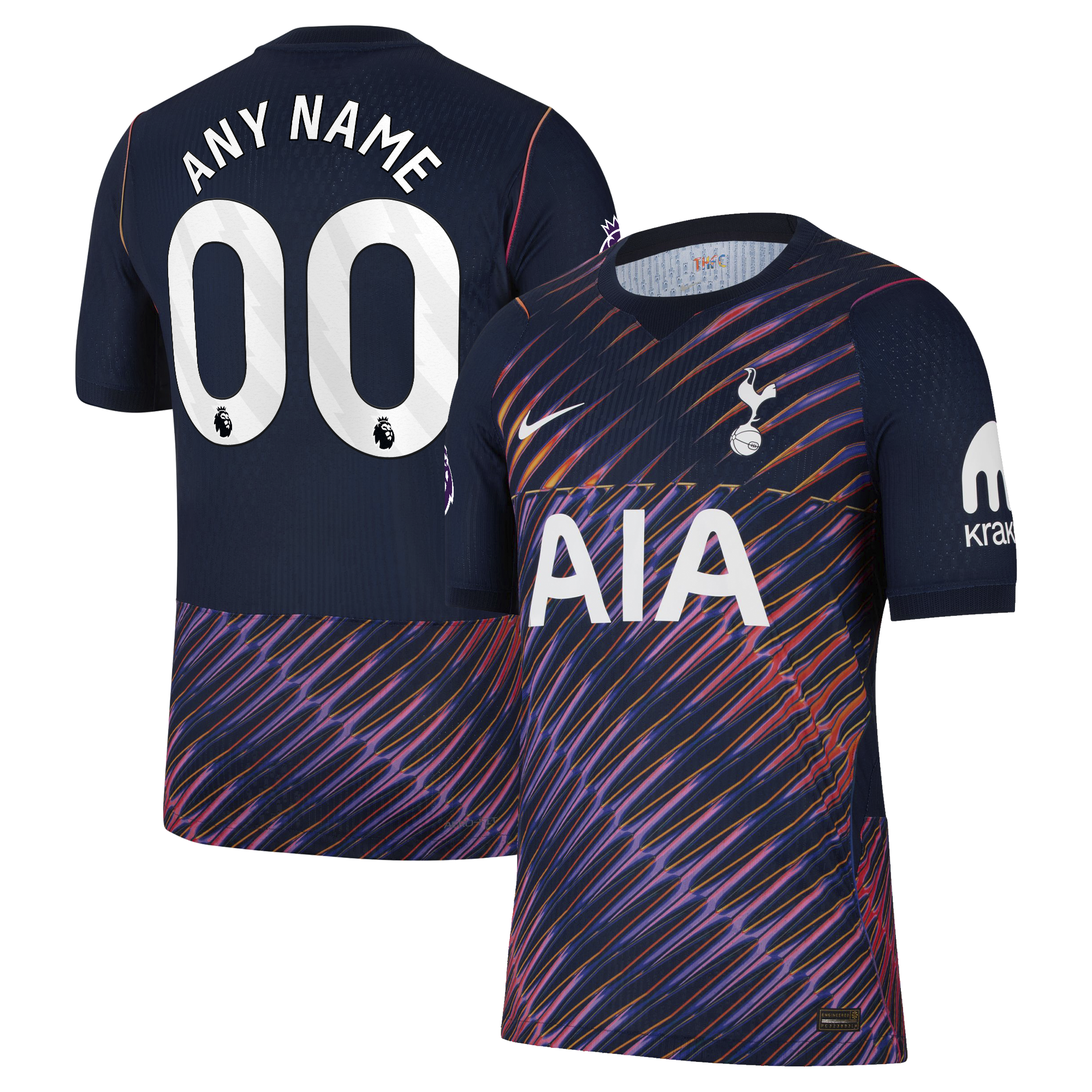 Tottenham Hotspur 2026/27 Away Match Custom Jersey - Navy-ProSportsKit