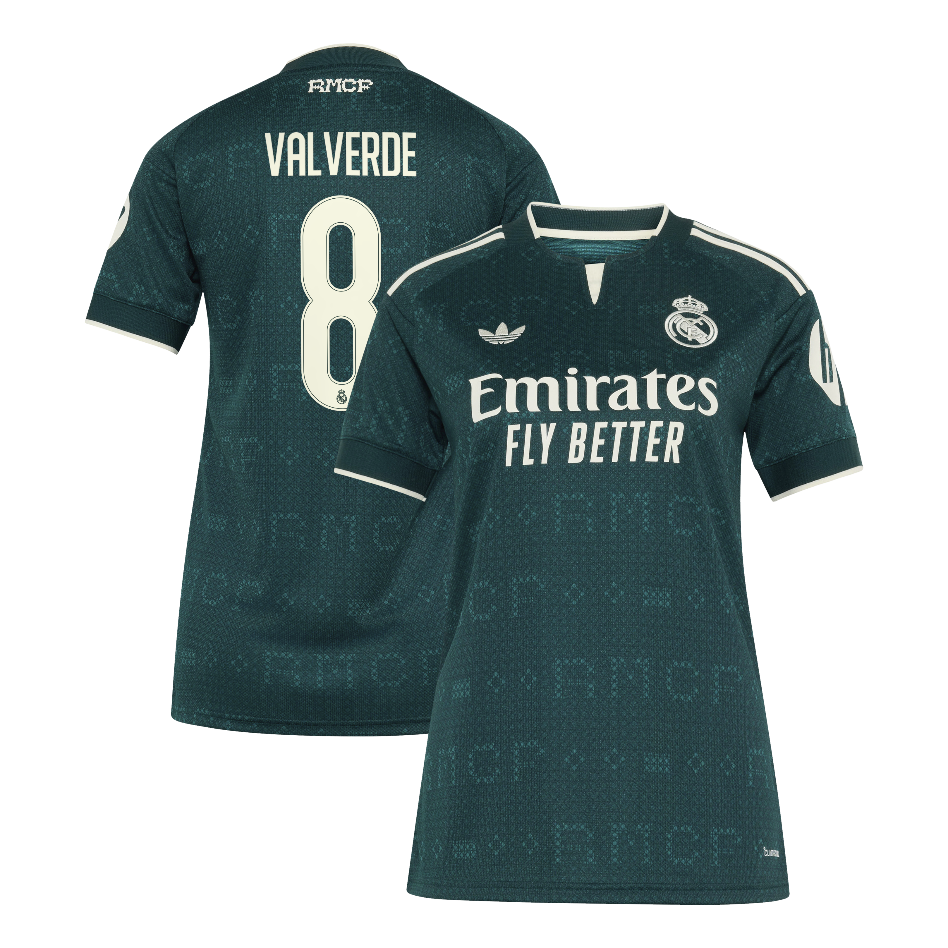 Federico Valverde Real Madrid Women's 2026/27 Away Replica Jersey - Green-ProSportsKit