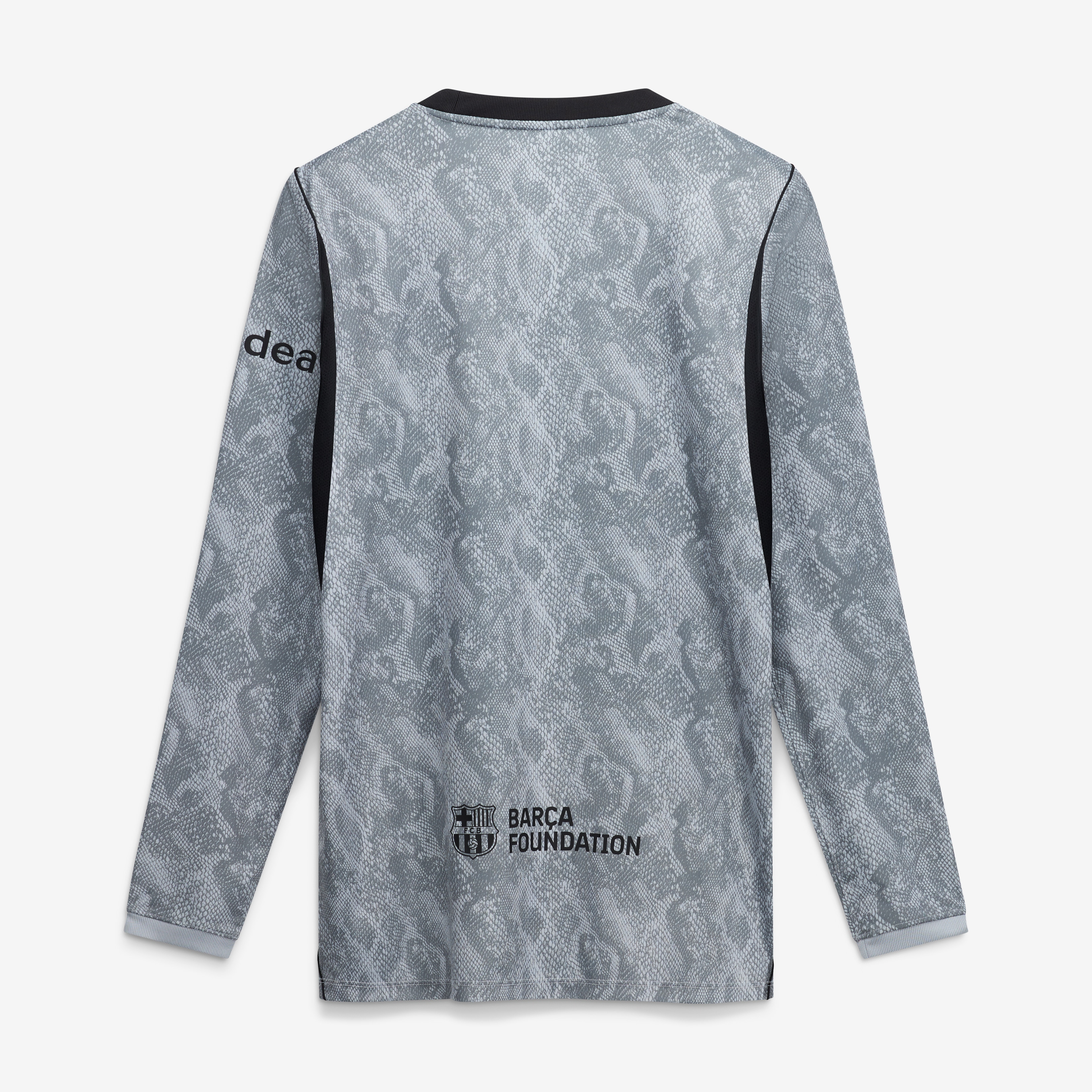 Barcelona Youth 2026/27 Away Stadium Replica Long Sleeve Goalkeeper Jersey - Gray-ProSportsKit