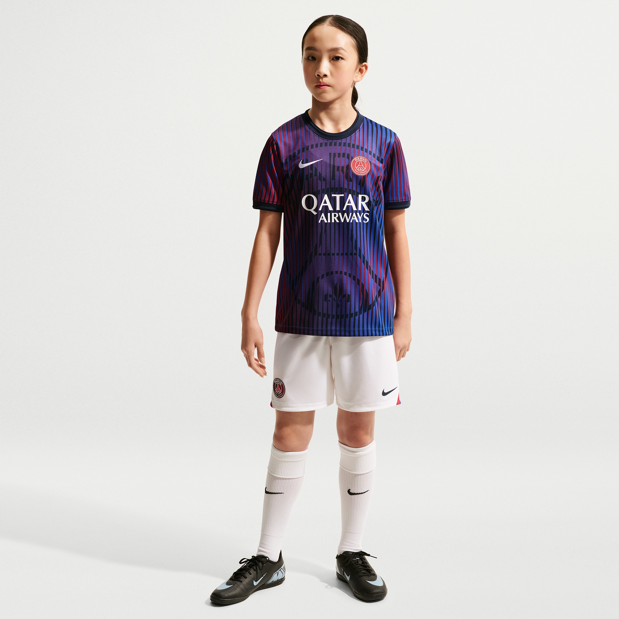 Paris Saint-Germain Youth 2026/27 Dri-FIT Pre-Match Top - Navy-ProSportsKit