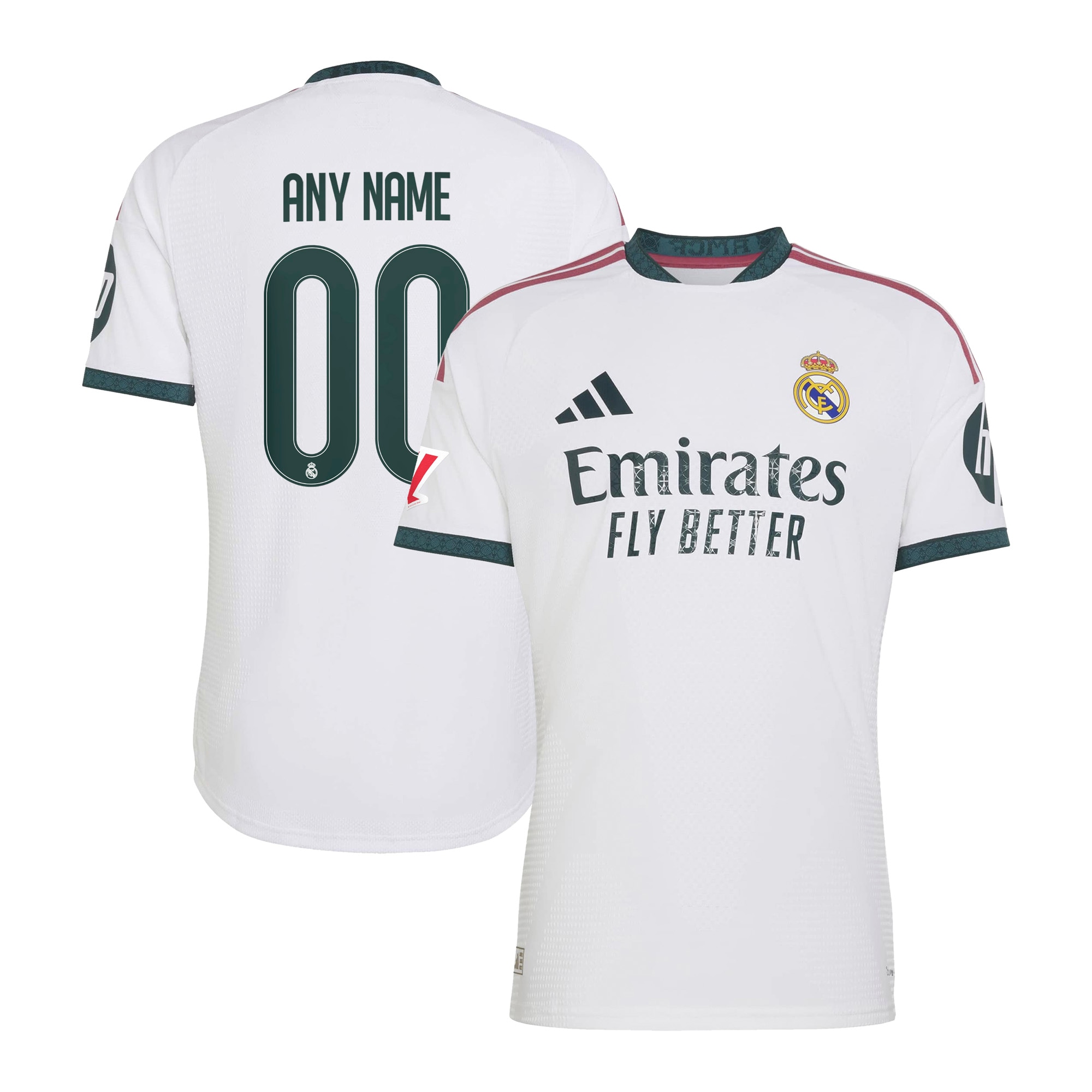 Real Madrid 2026/27 Home On-Field Custom Jersey - White-ProSportsKit