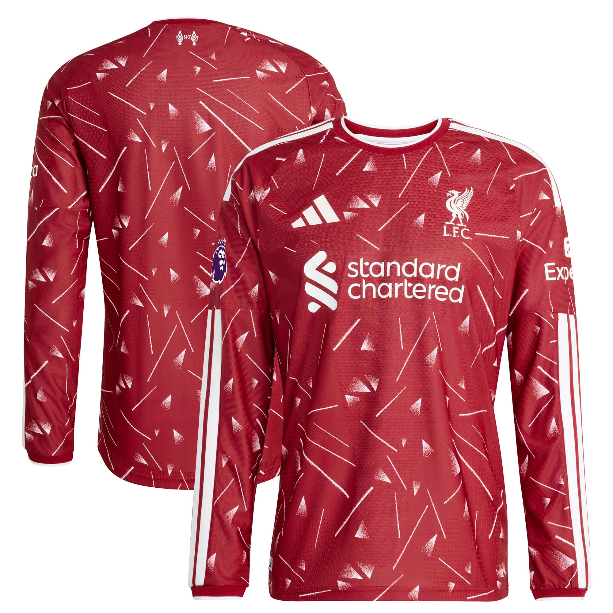 Liverpool 2026/27 Home On-Field Long Sleeve Jersey - Red-ProSportsKit
