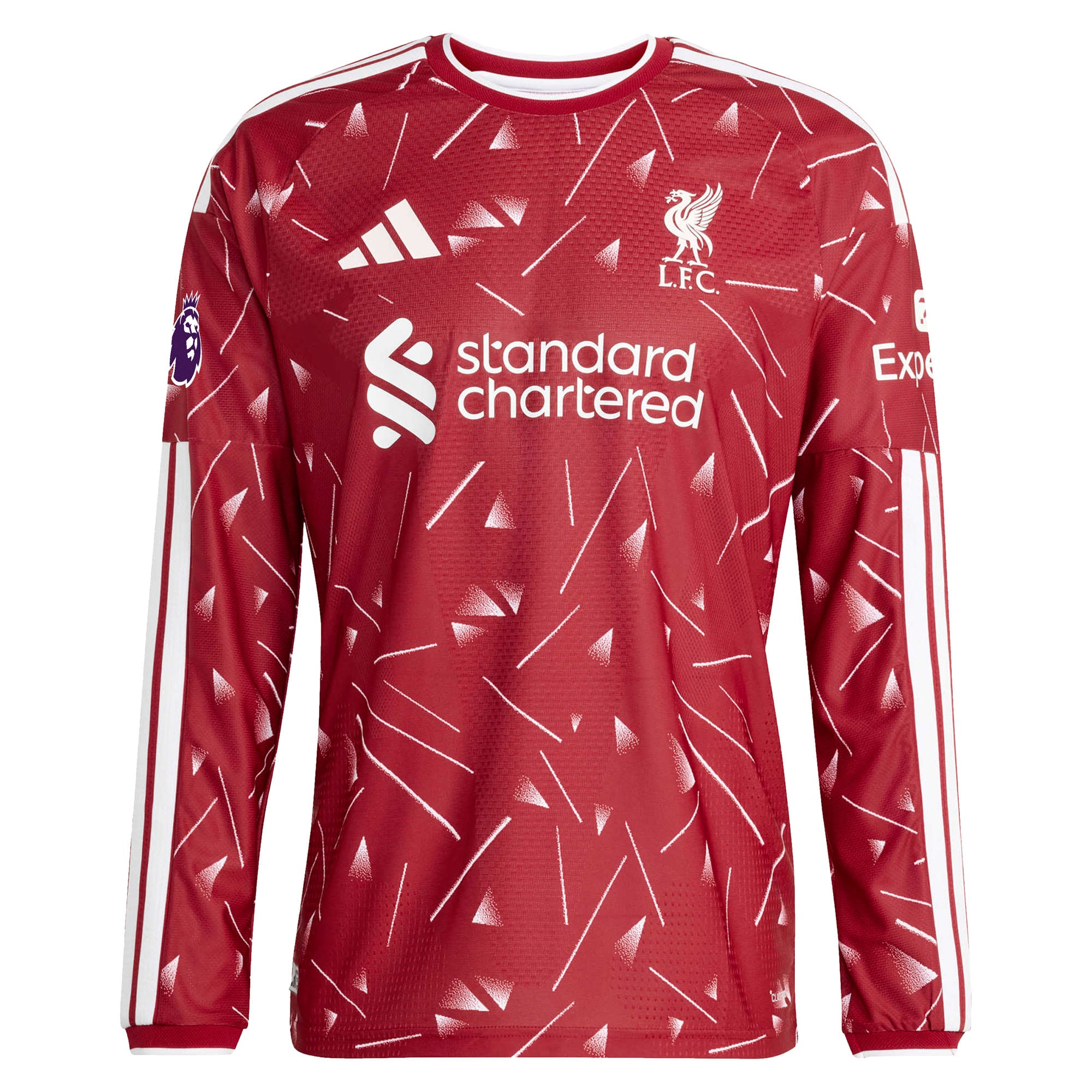 Liverpool 2026/27 Home On-Field Long Sleeve Jersey - Red-ProSportsKit