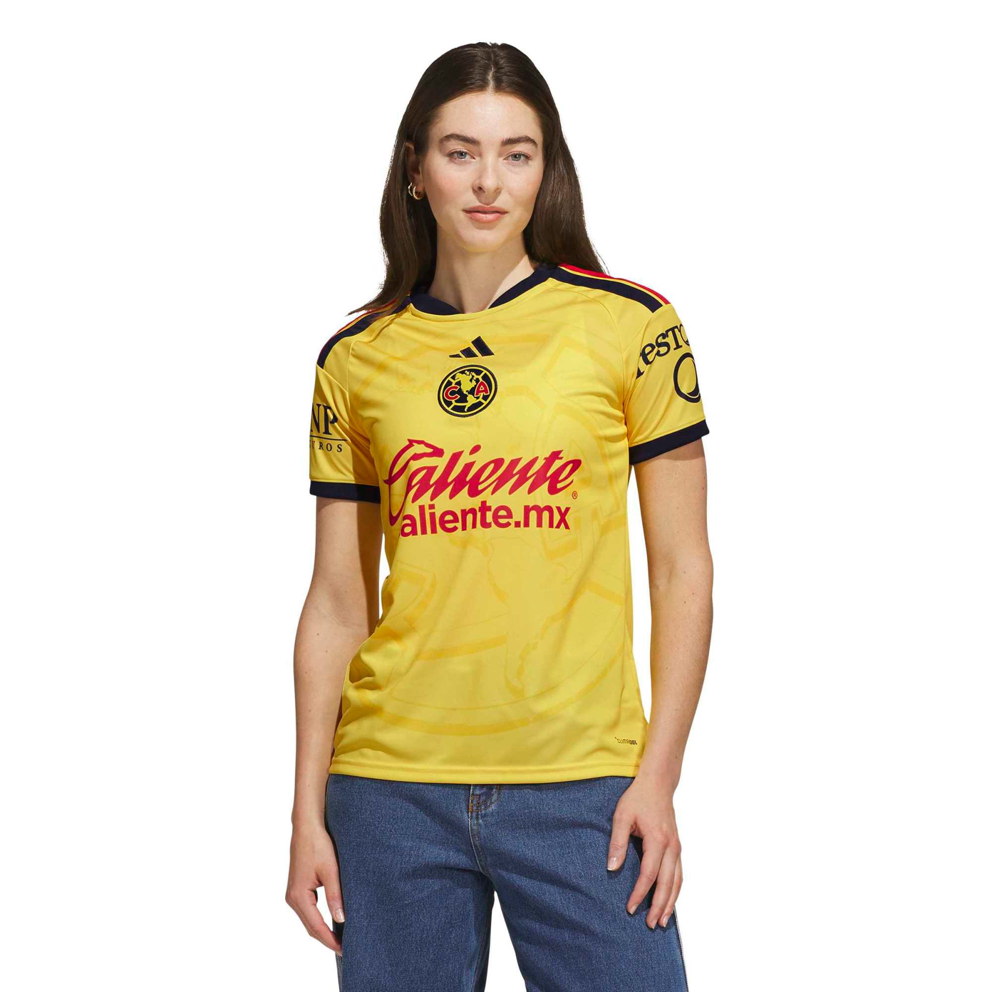 Club America Women's 2026/27 Home Replica Jersey - Yellow-ProSportsKit