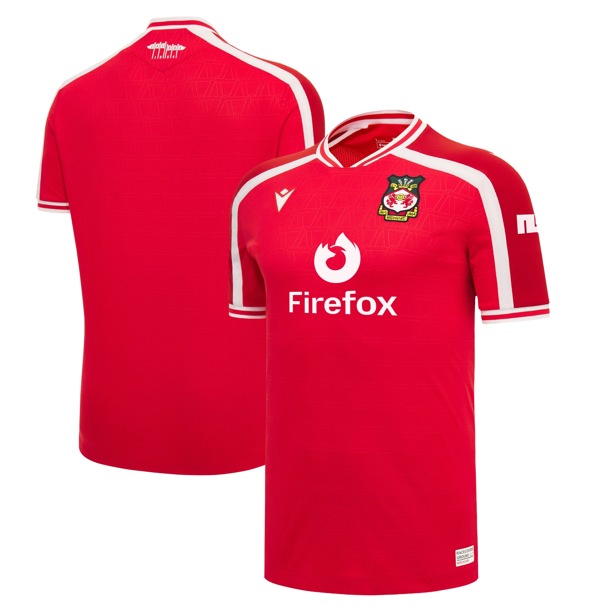 Wrexham Macron 2026/27 Home Replica Jersey - Red-ProSportsKit