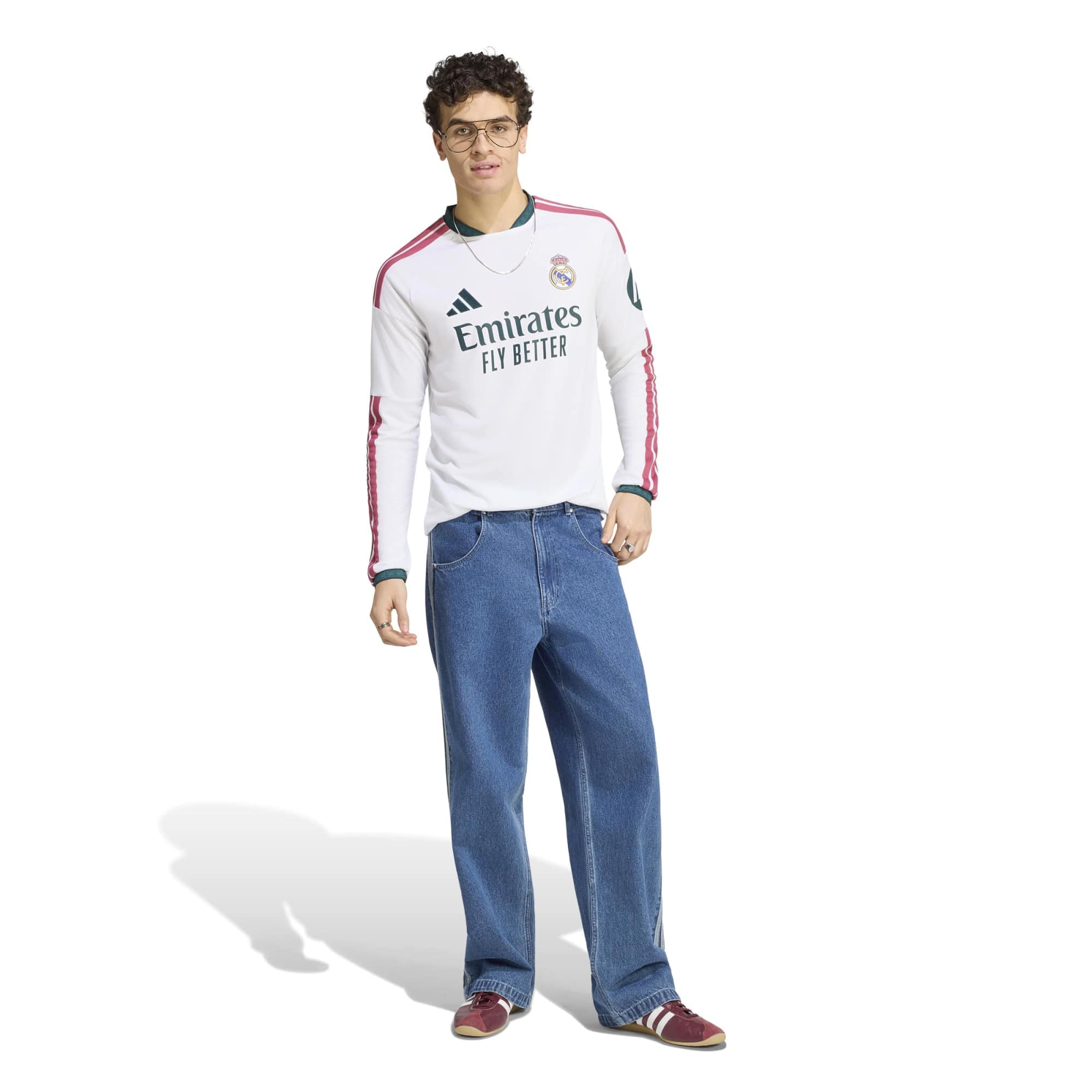 Real Madrid 2026/27 Home Replica Long Sleeve Jersey - White-ProSportsKit