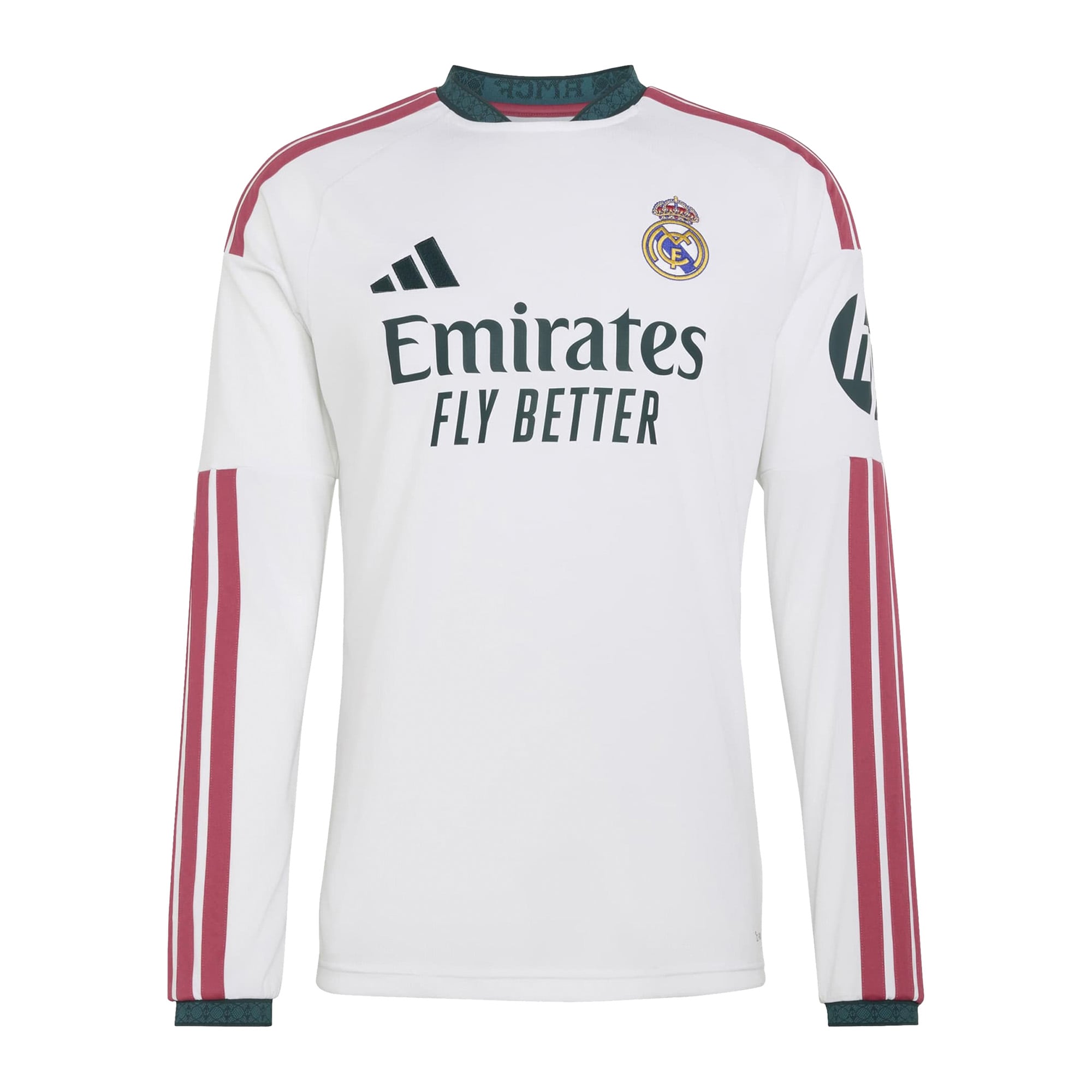 Real Madrid 2026/27 Home Replica Custom Long Sleeve Jersey - White-ProSportsKit