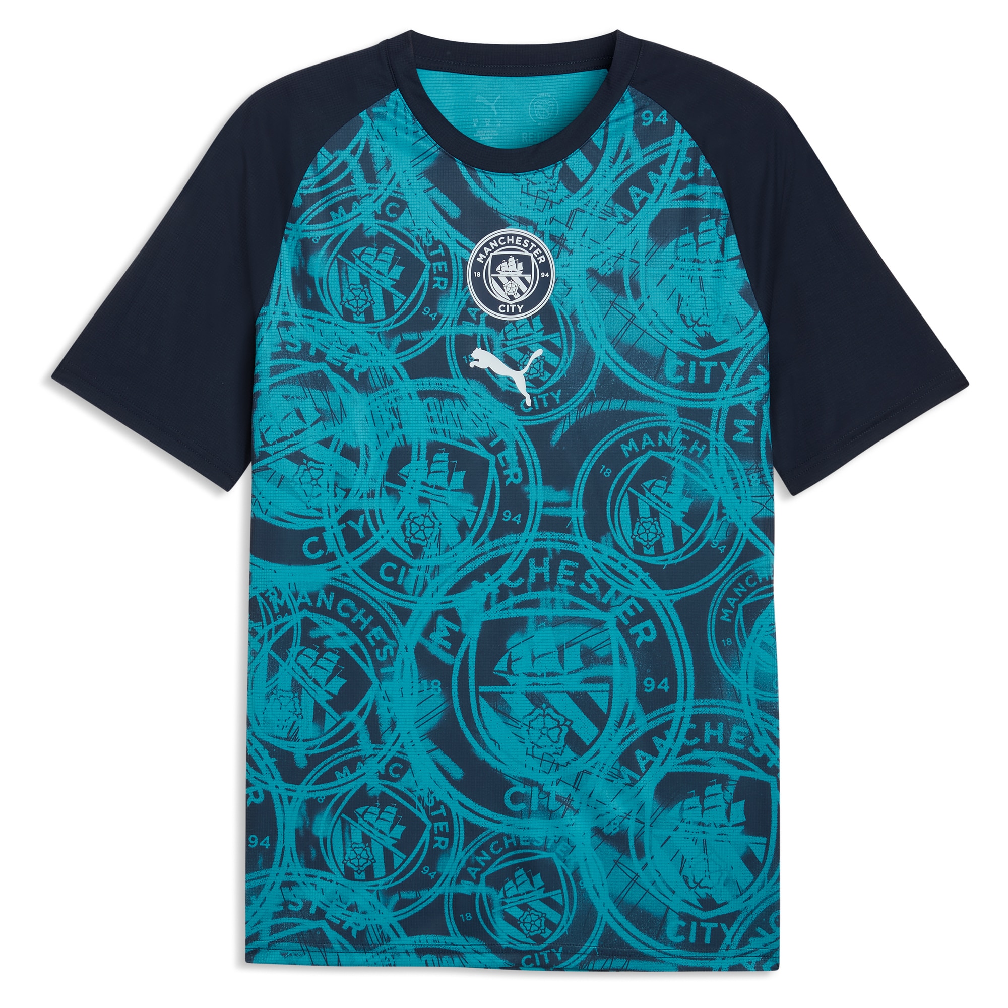 Manchester City 2026/27 Pre-Match Top - Navy-ProSportsKit