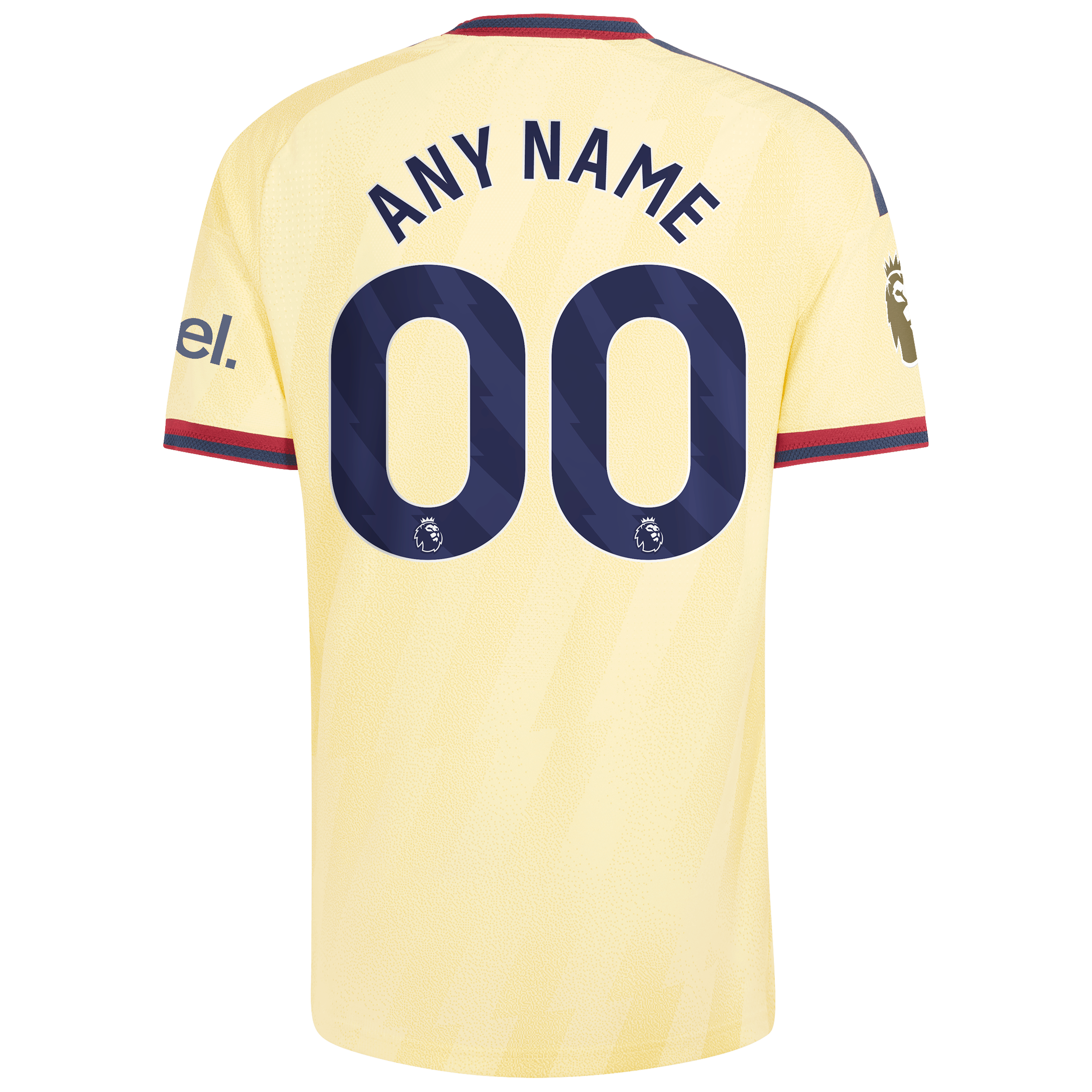 Arsenal 2026/27 Third On-Field Custom Jersey - Yellow-ProSportsKit