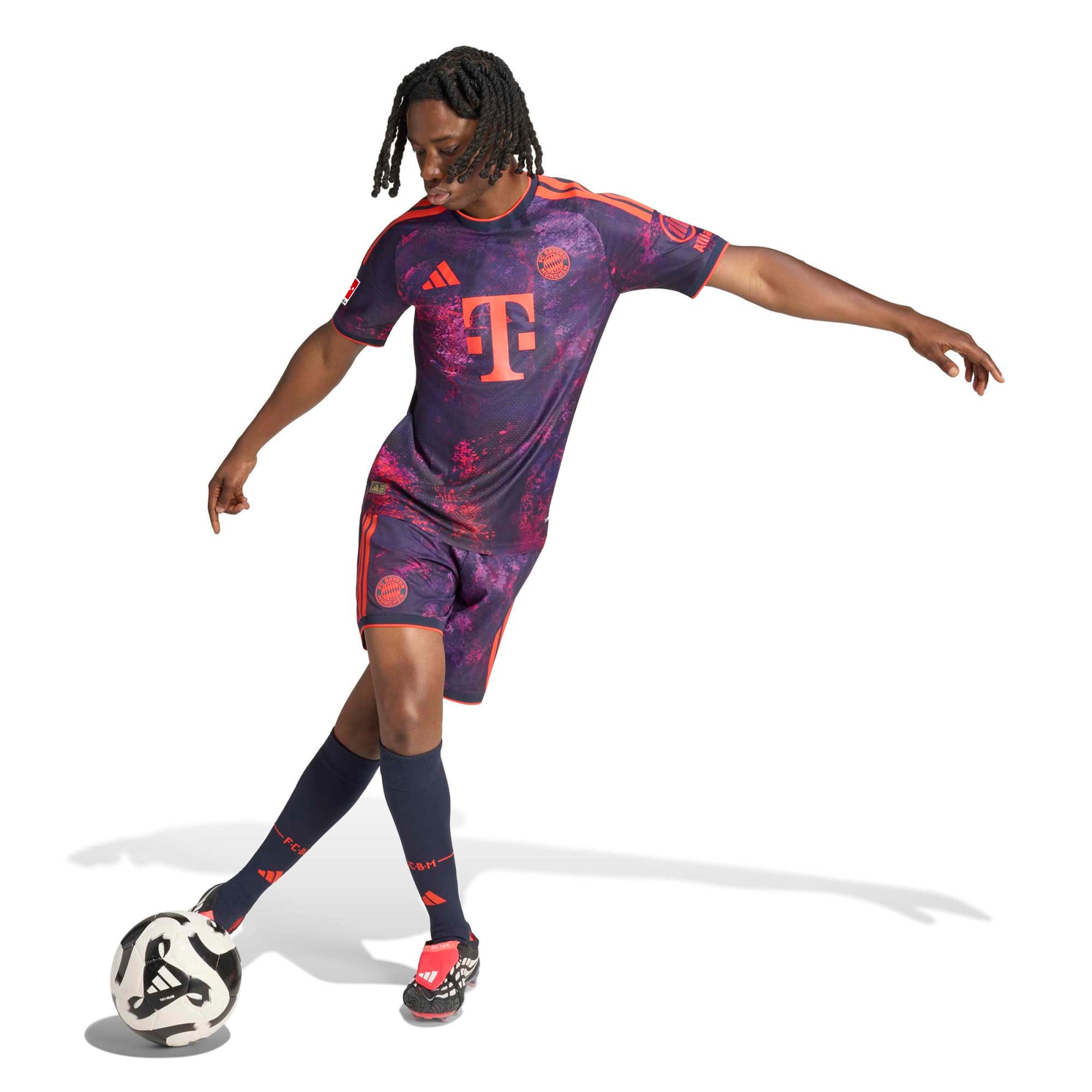 Bayern Munich 2026/27 Third On-Field Patch Jersey - Purple-ProSportsKit
