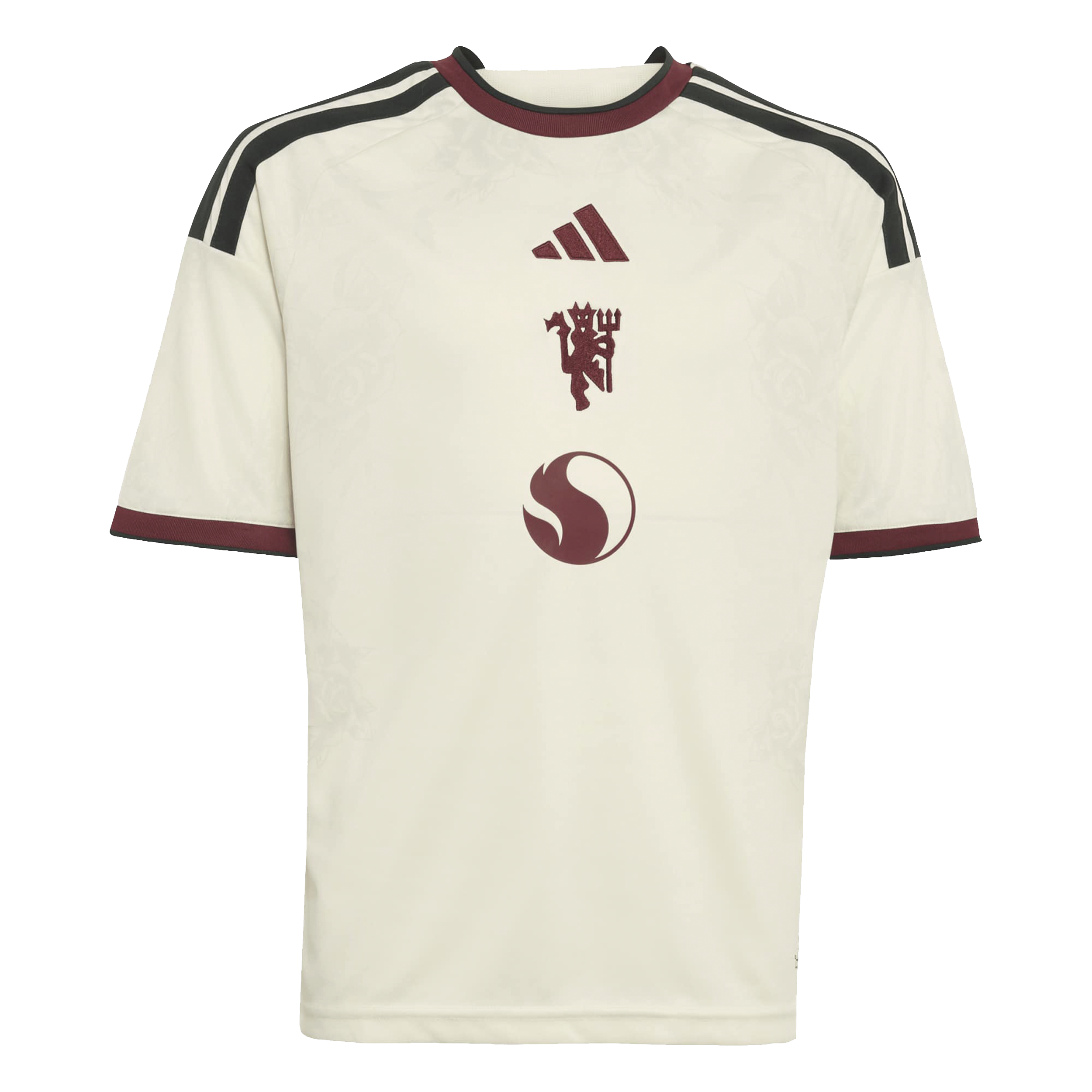 Manchester United Youth 2026/27 Third Replica Custom Jersey - Cream-ProSportsKit