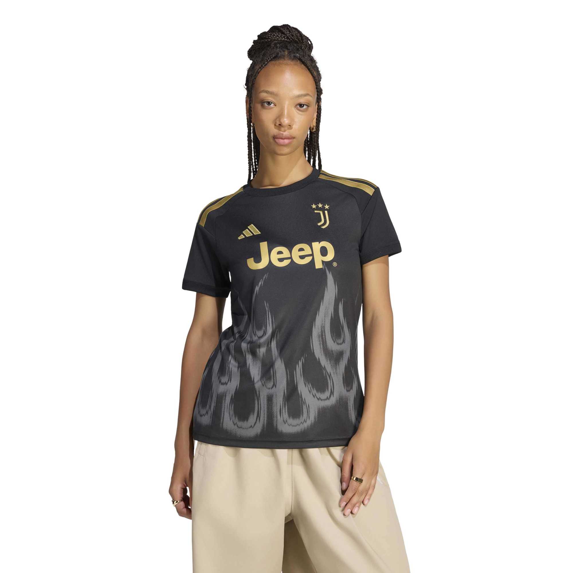 Juventus Women's 2026/27 Third Replica Jersey - Black-ProSportsKit
