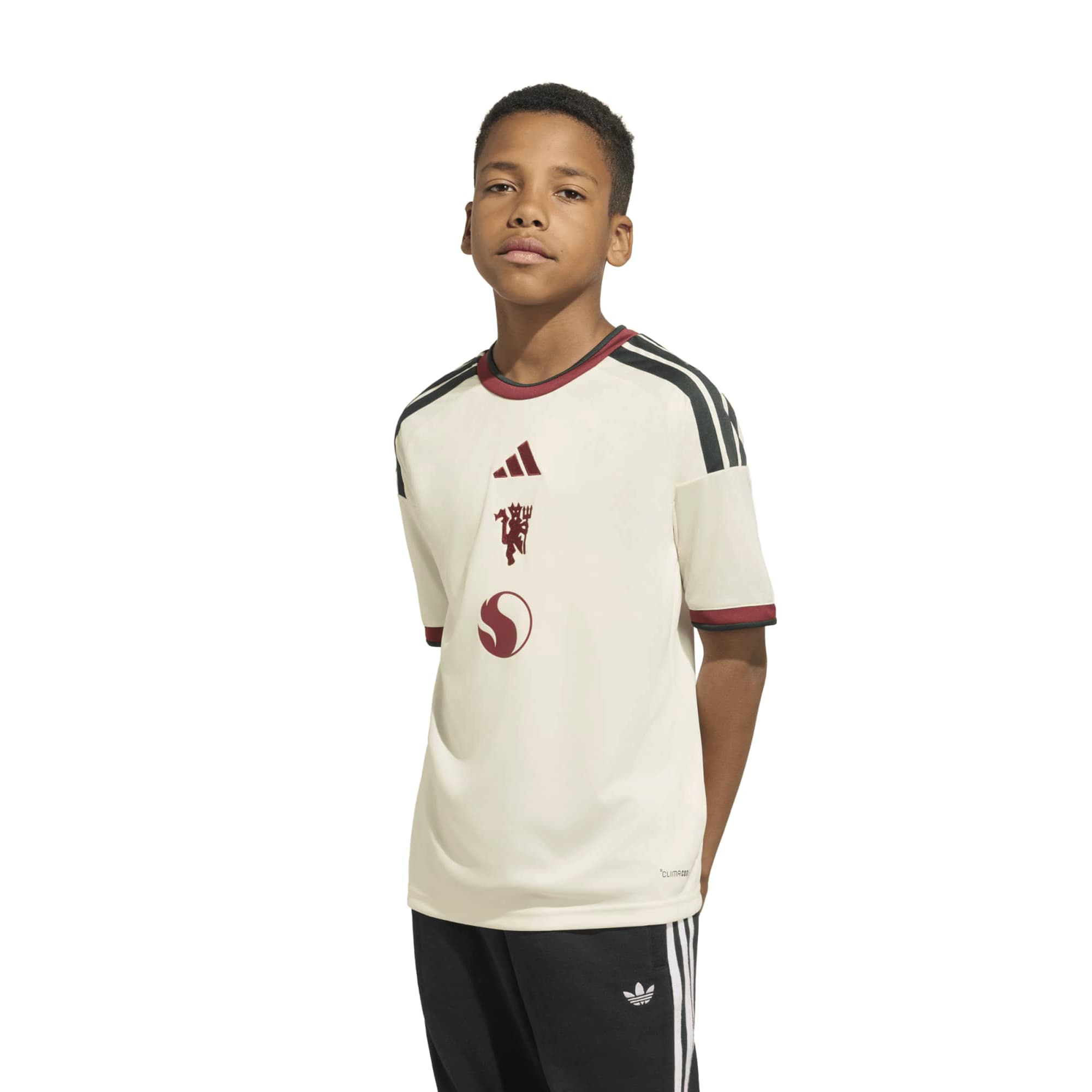 Manchester United Youth 2026/27 Third Replica Jersey - Cream-ProSportsKit