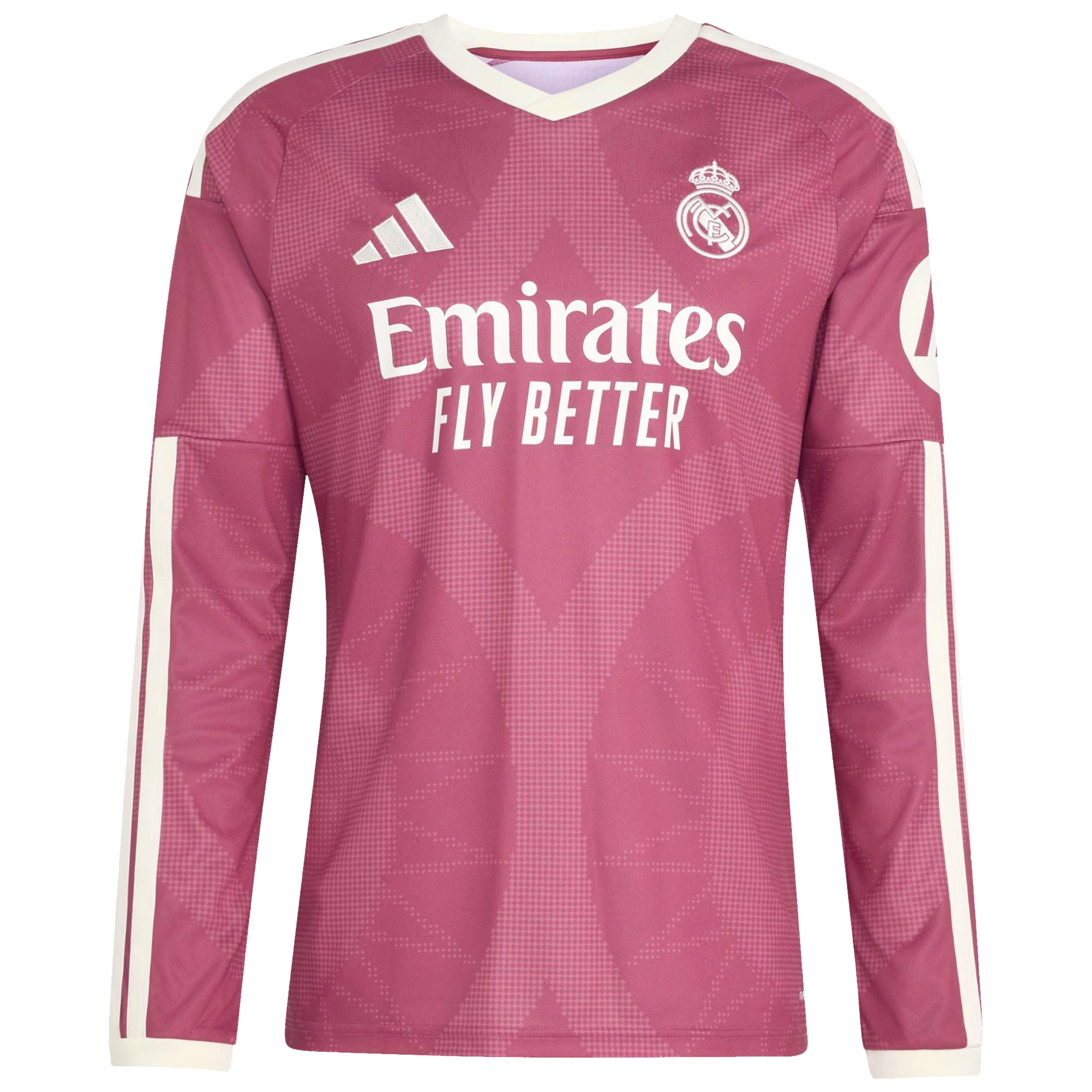 Rodrygo Real Madrid 2026/27 Third Replica Long Sleeve Jersey - Pink-ProSportsKit