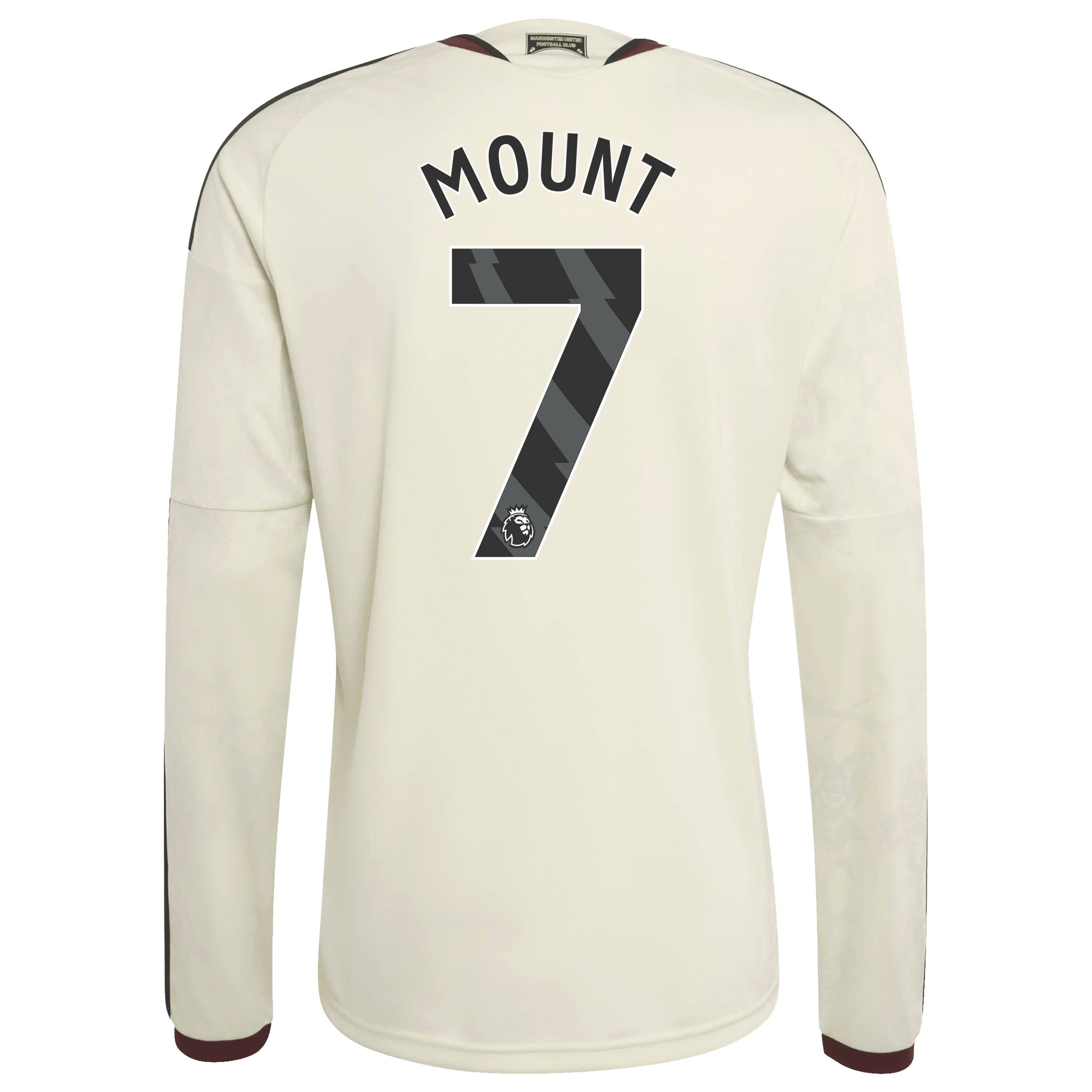 Mason Mount Manchester United 2026/27 Third Replica Long Sleeve Jersey - Cream-ProSportsKit
