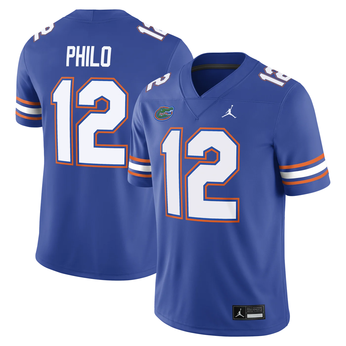 Aaron Philo Florida Gators Jordan Brand Home Game Jersey - Royal-ProSportsKit