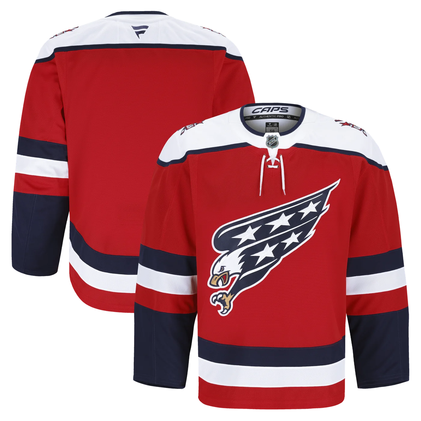 Washington Capitals Alternate Pro Jersey - Red-ProSportsKit