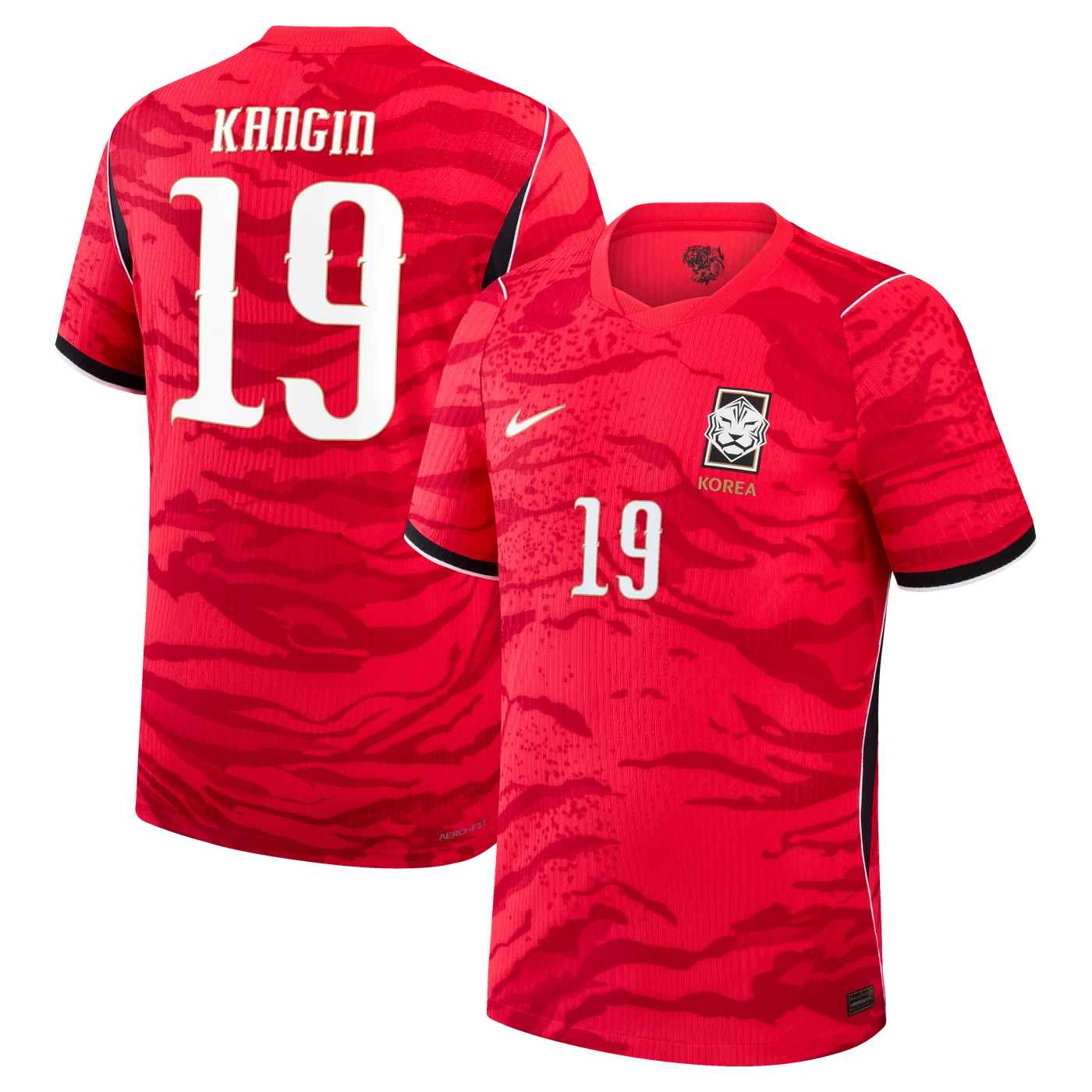 Lee Kang In South Korea National Team 2026 Home Match Jersey - Red-ProSportsKit