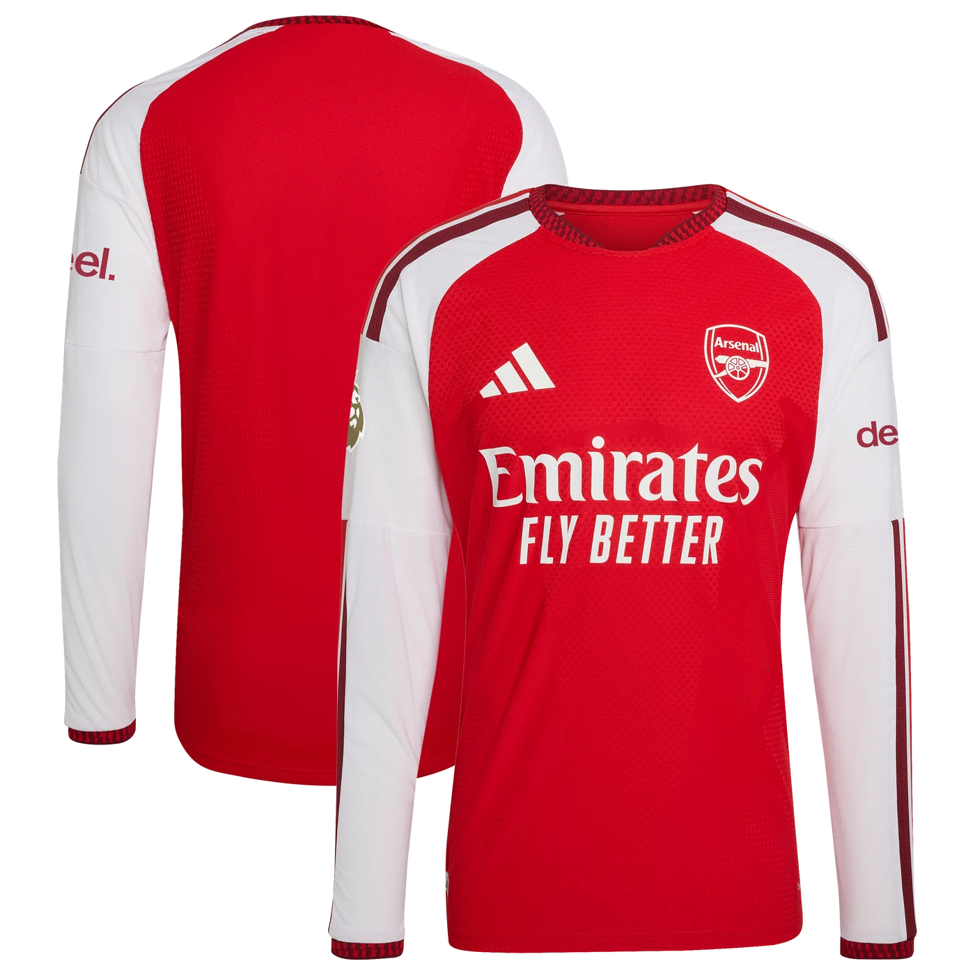 Arsenal 2026/27 Home Long Sleeve Jersey - Red-ProSportsKit