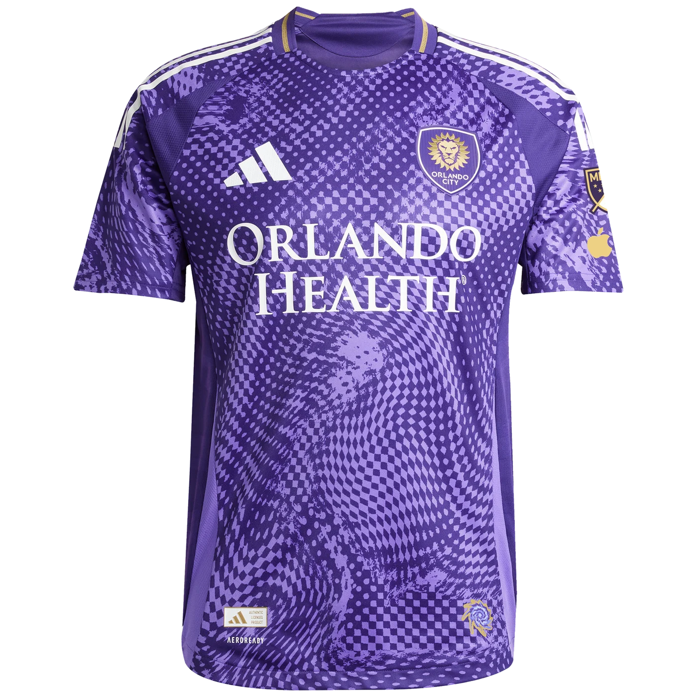 Orlando City SC 2025 Perfect Storm On-Field Patch Jersey - Purple-ProSportsKit