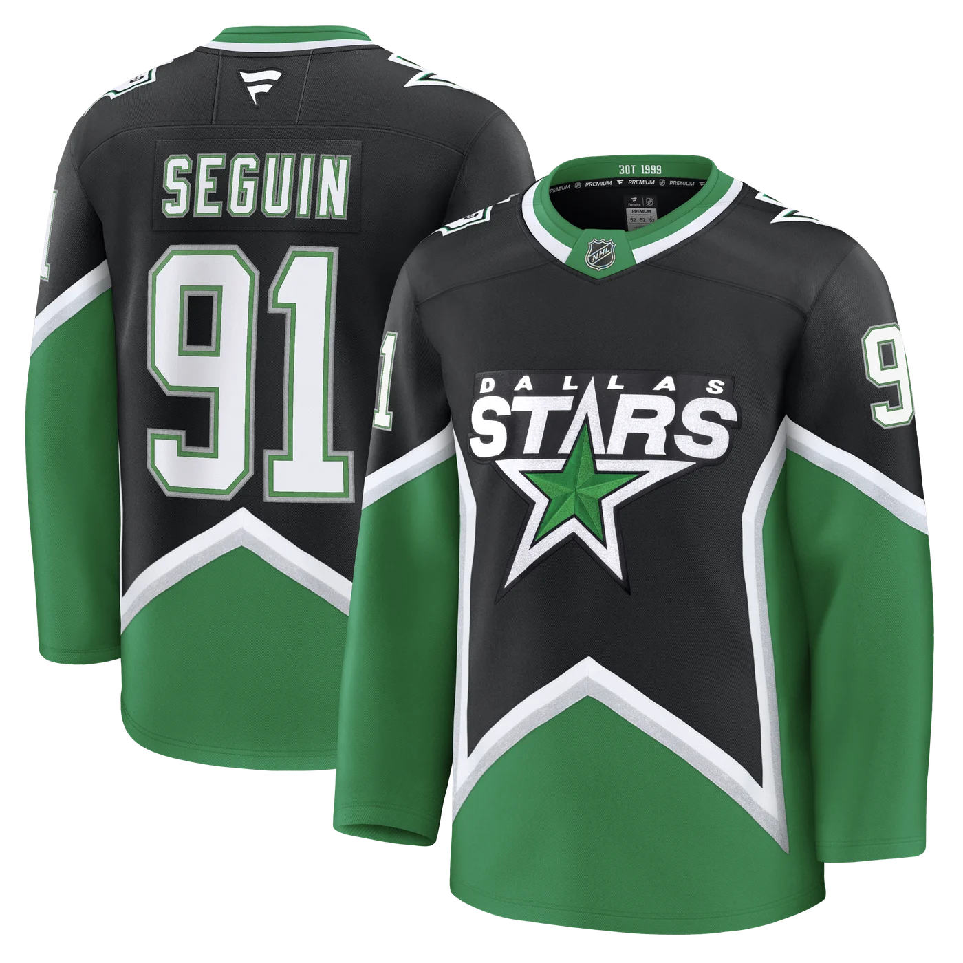 Tyler Seguin Dallas Stars Alternate Premium Jersey - Black-ProSportsKit