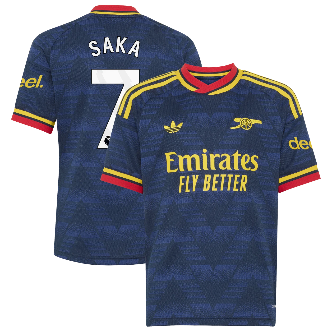 Bukayo Saka Arsenal Youth 2026/27 Away Replica Jersey - Navy-ProSportsKit