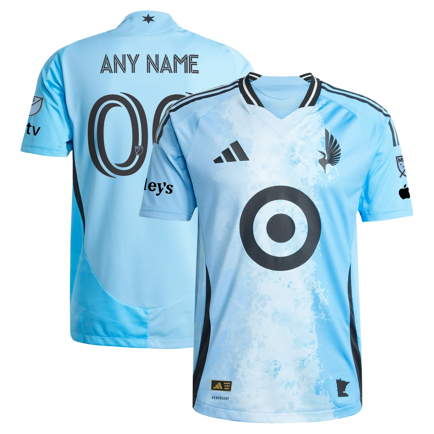 Minnesota United FC 2025 CONVERGENCE On-Field Patch Custom Jersey - Blue-ProSportsKit